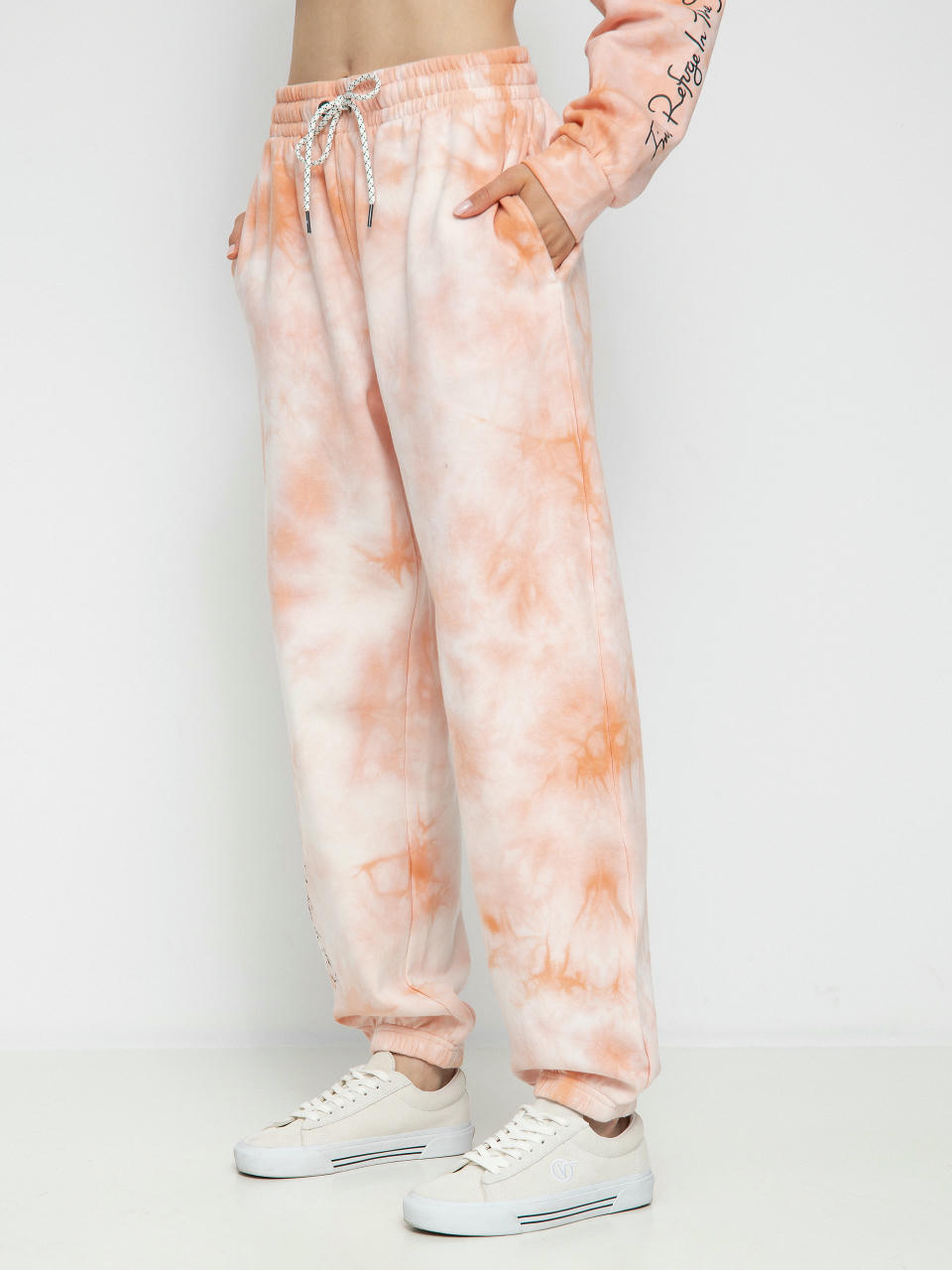 Nohavice Salty Crew Alpha Wmn (peach tie dye)