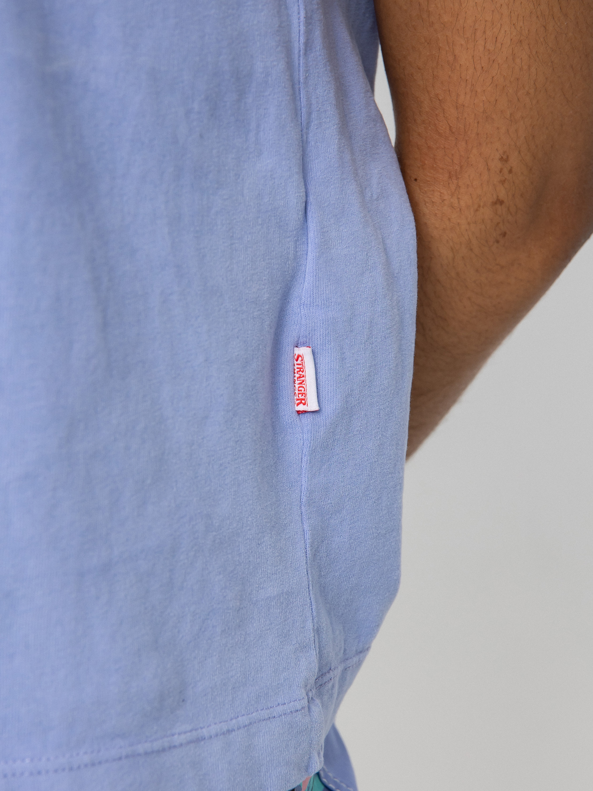 Tričko Quiksilver X Stranger Things 86 Crop Wmn (jacaranda)