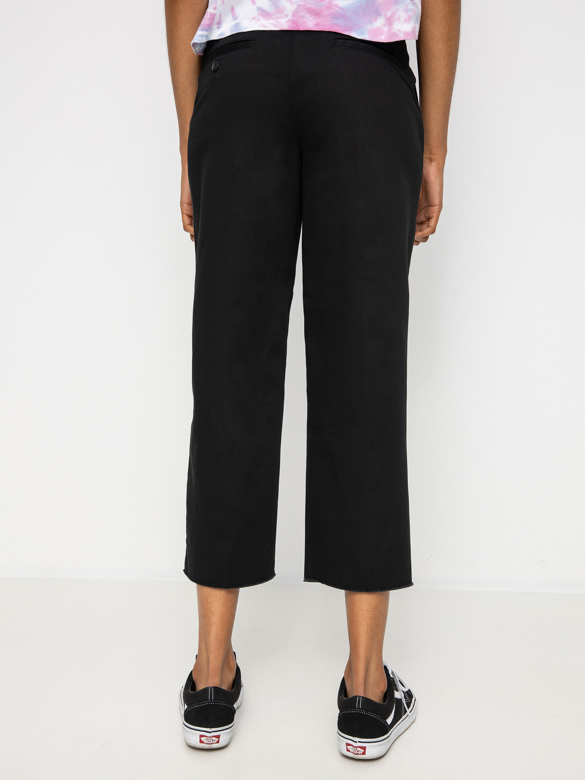 Nohavice Volcom Whawhat Chino Wmn (black)