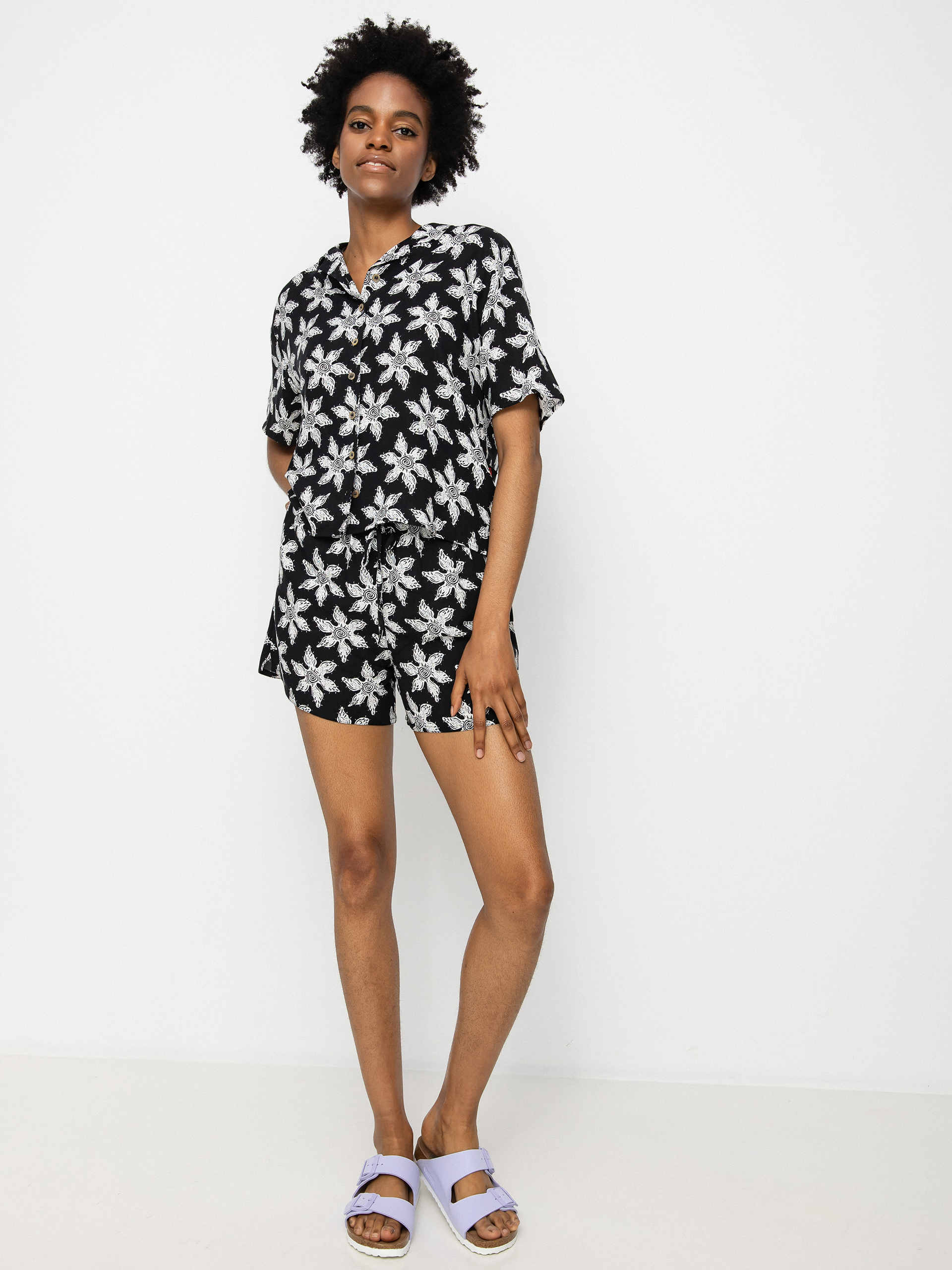 Košeľa Quiksilver X Stranger Things Upside Down Wmn