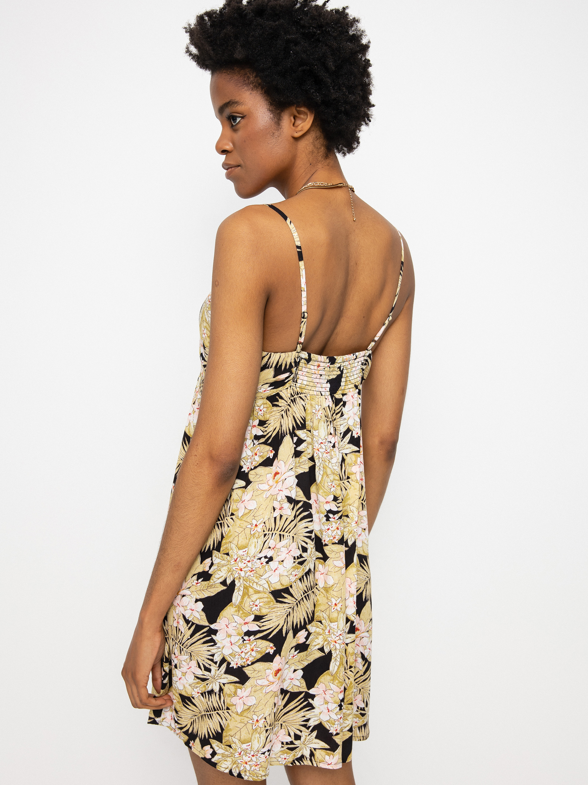 Šaty  Volcom Frondly Fire Dress Wmn (black combo)