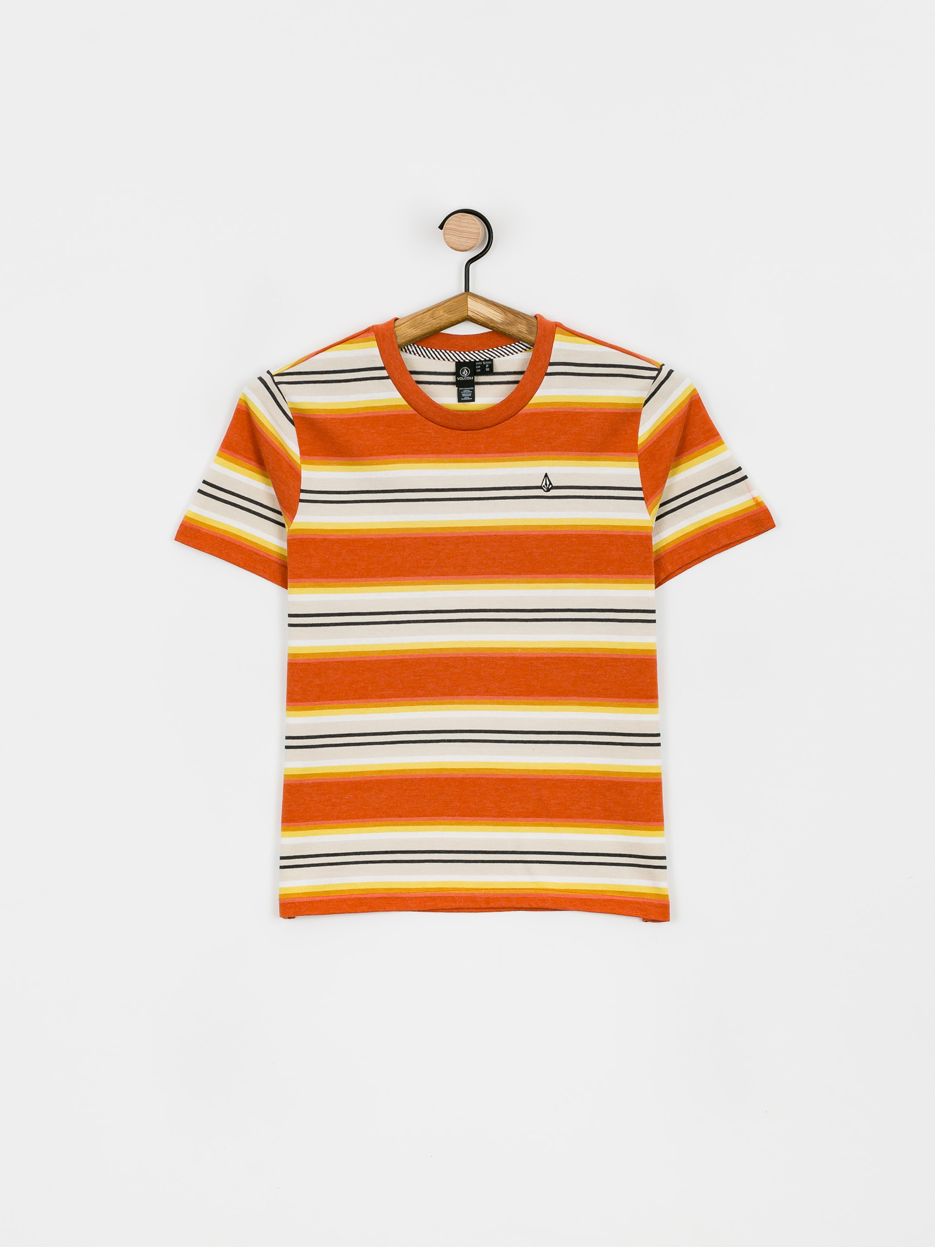 Tričko Volcom Site Linez Wmn (rust)