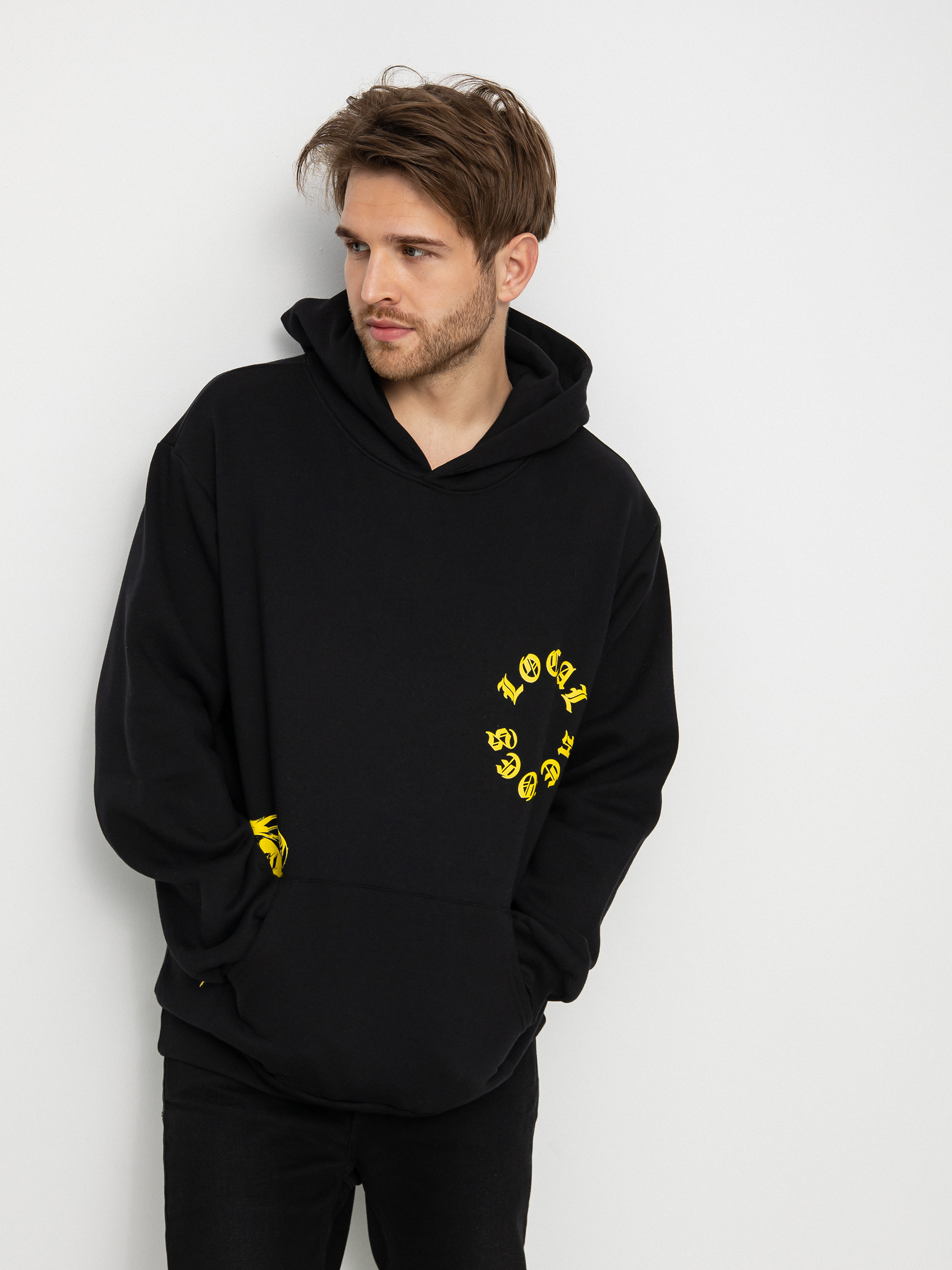 Mikina s kapucňou Local Heroes Lh Supreme HD (black)