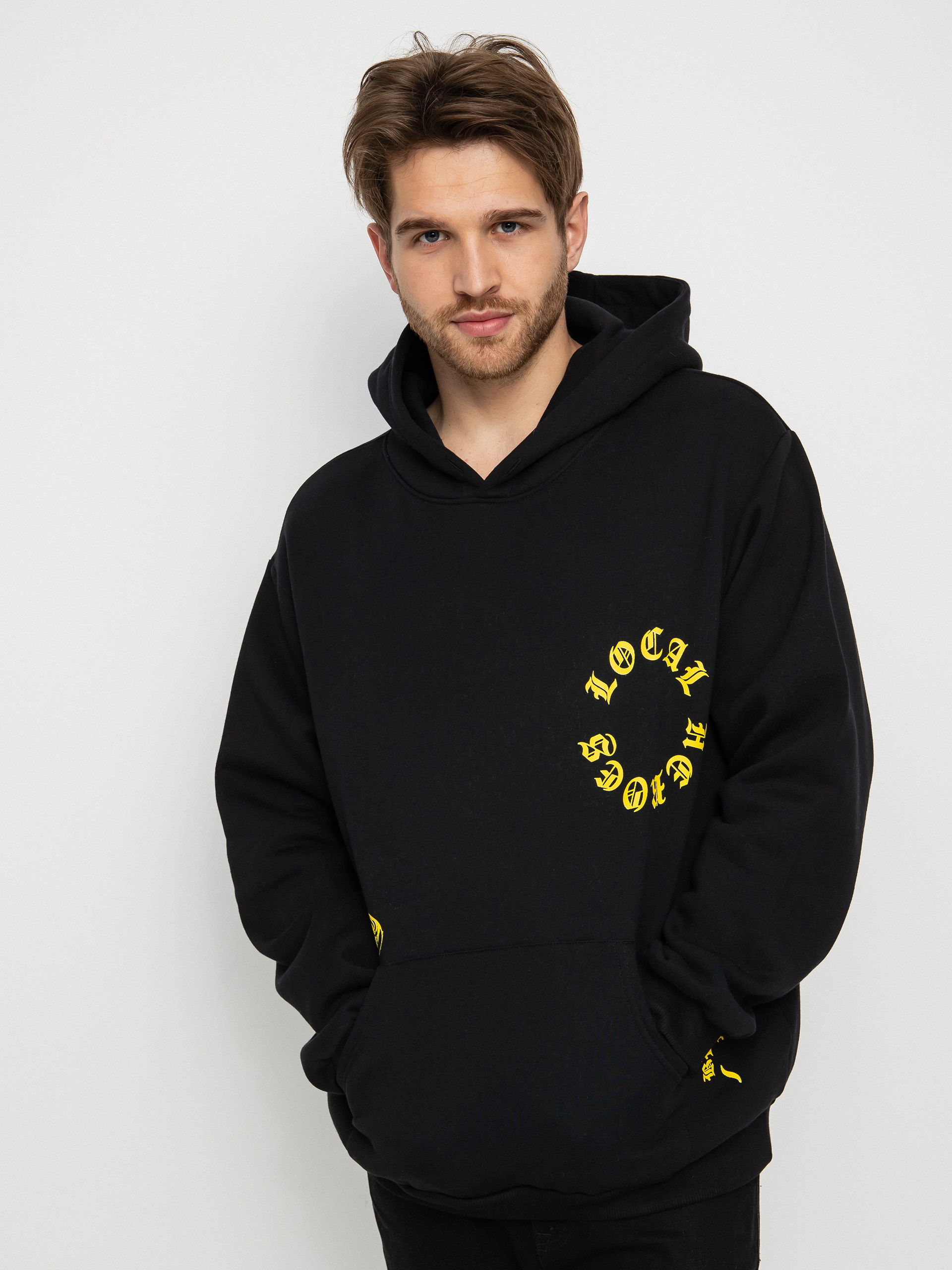 Mikina s kapucňou Local Heroes Lh Supreme HD (black)