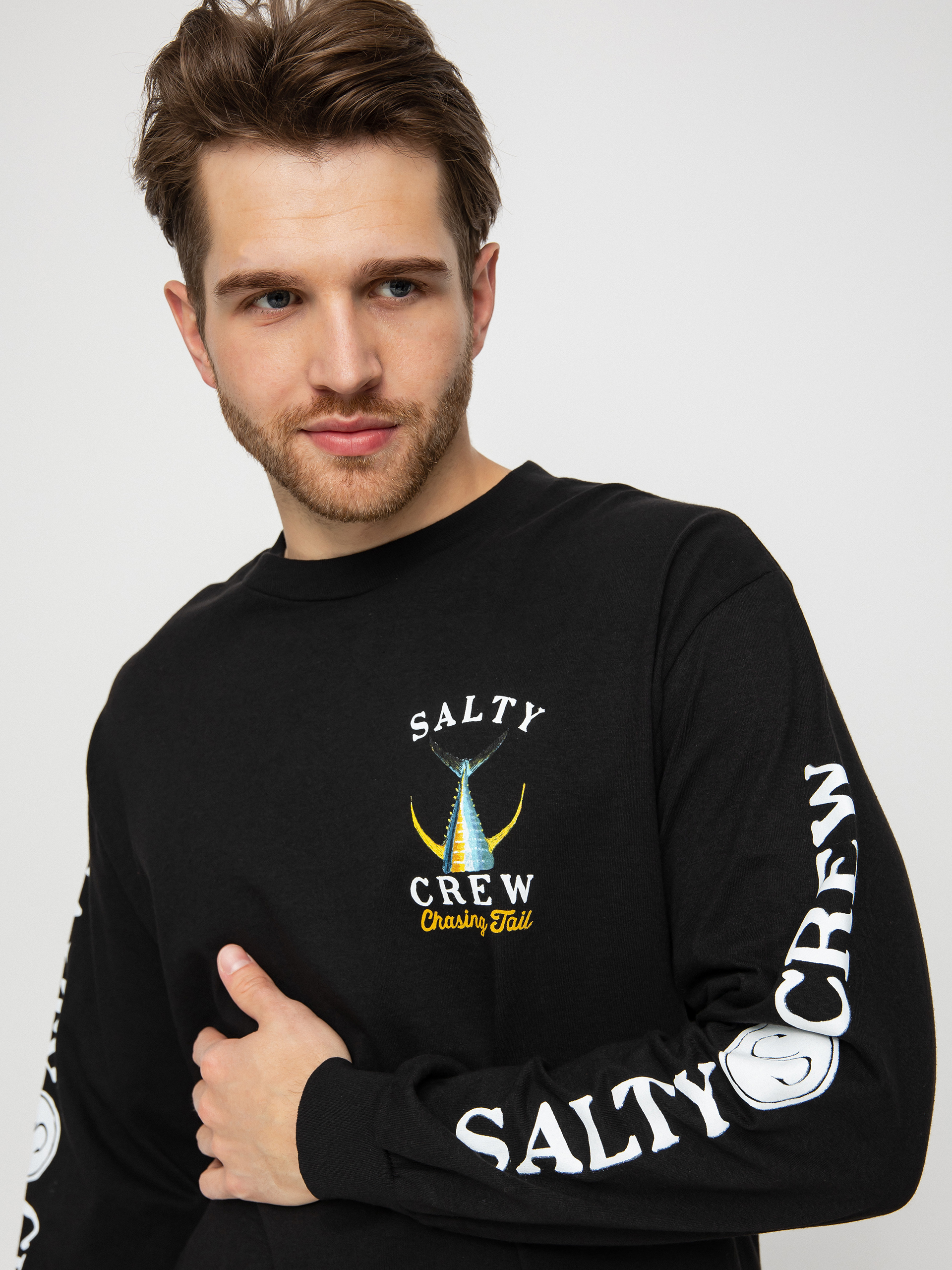 Triko Salty Crew Tailed (black)