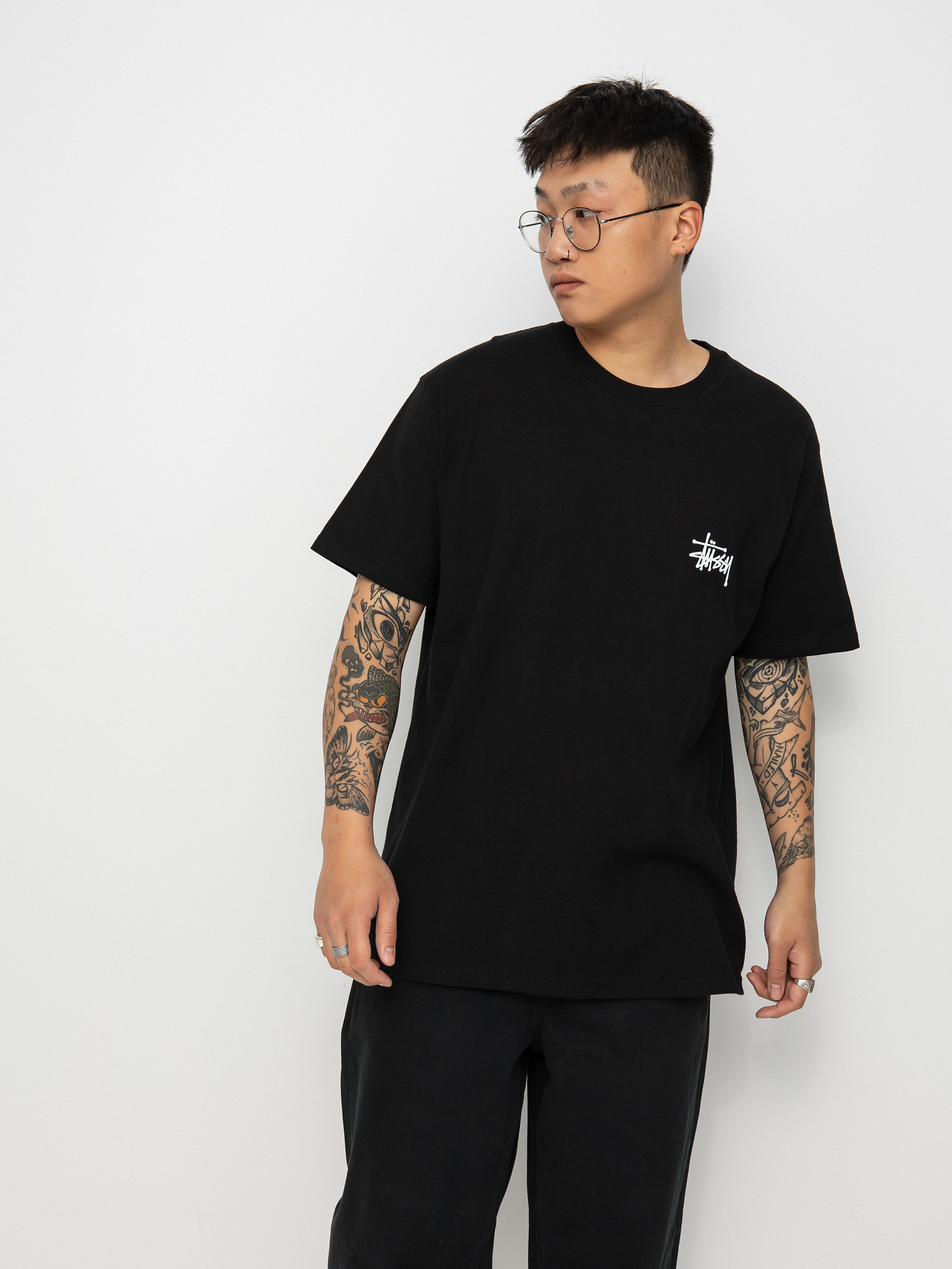 Tričko Stussy Basic (black)