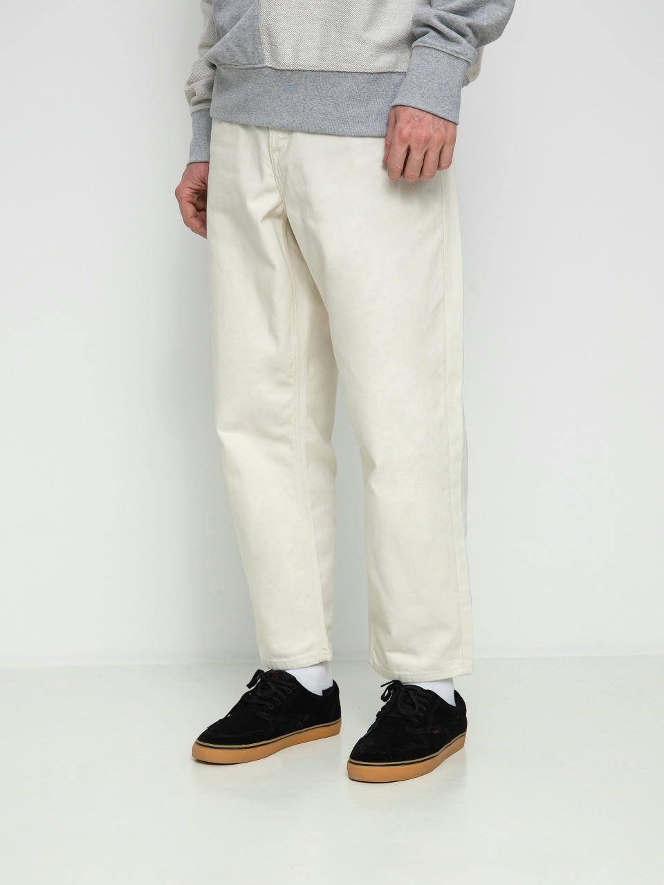 Nohavice Volcom Modown Tapered Denim (whitecap grey)