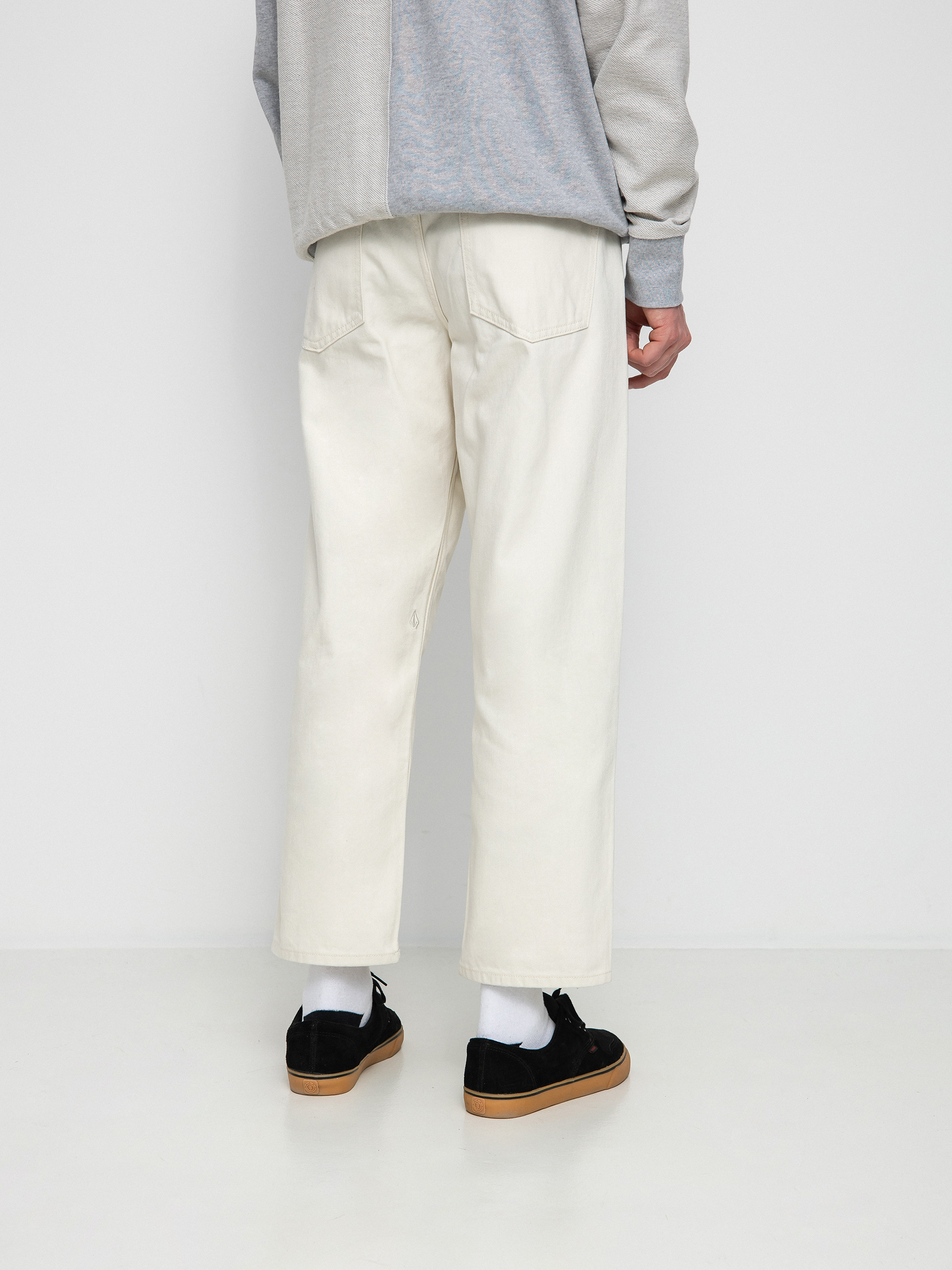 Nohavice Volcom Modown Tapered Denim (whitecap grey)