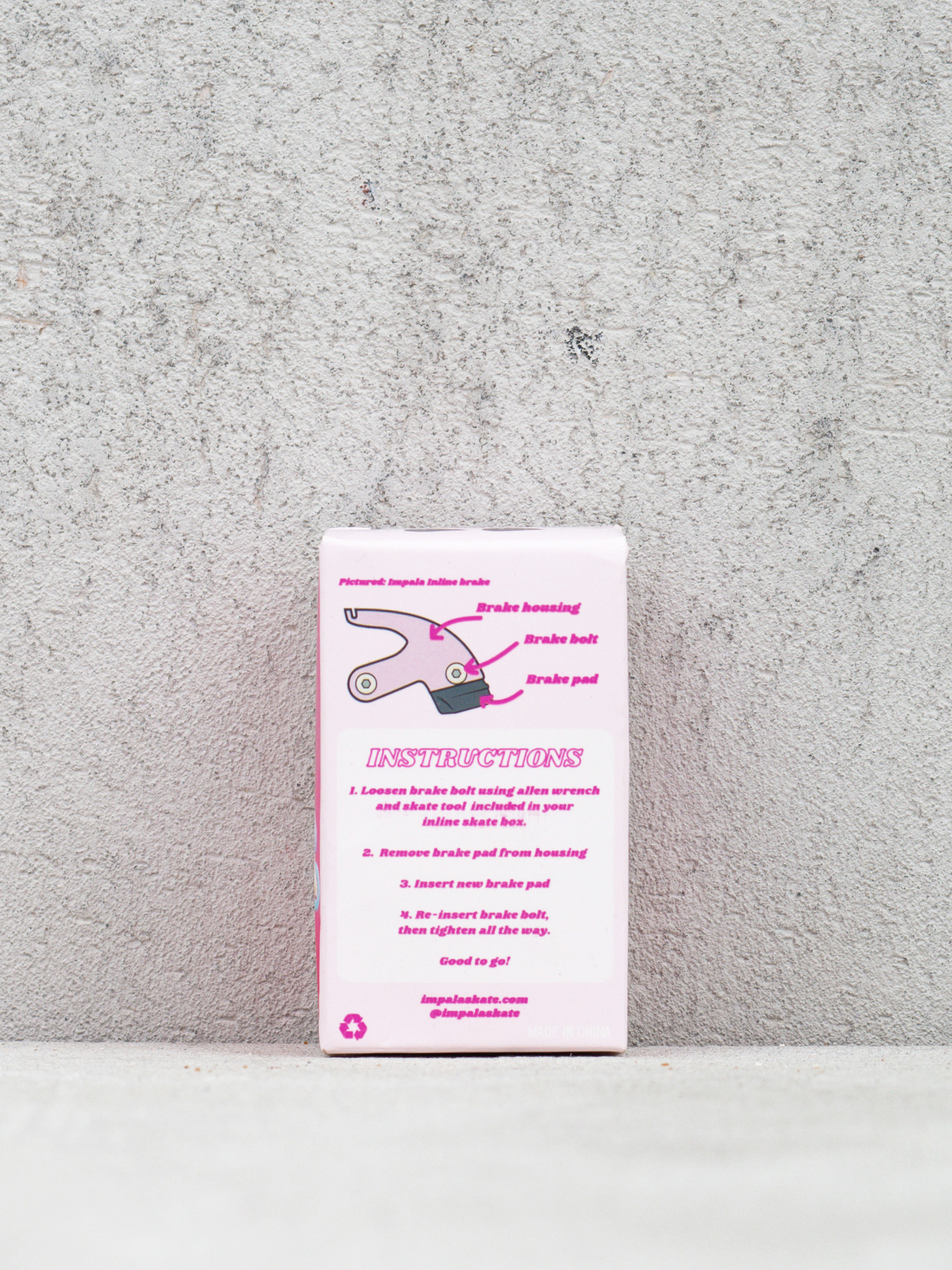 Brzdová podložka Impala Inline Brake Pad (black)