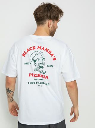 Tričko K1x Black Mambas Pizzeria (white)