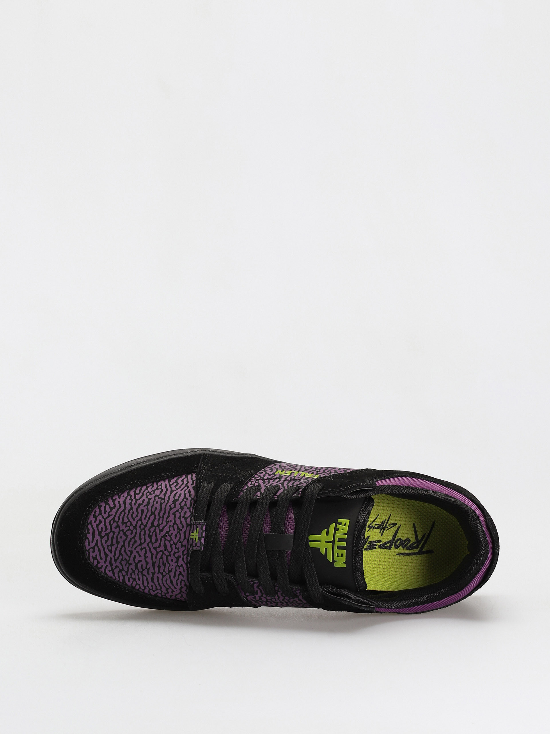 Topánky Fallen Trooper (black/plum/lime x chris cole)