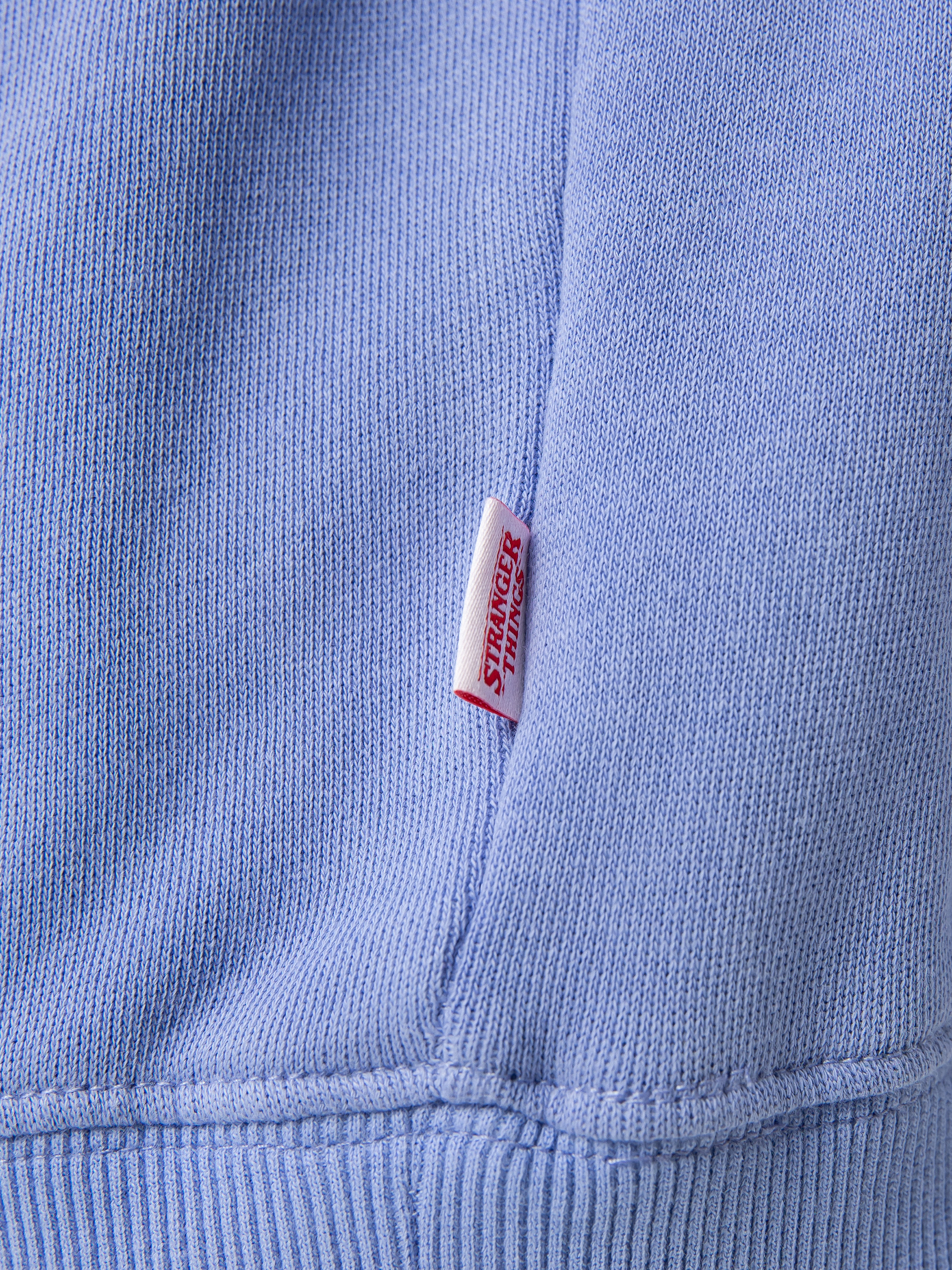 Mikina s kapucňou Quiksilver X Stranger Things Official Logo HD (jacaranda)