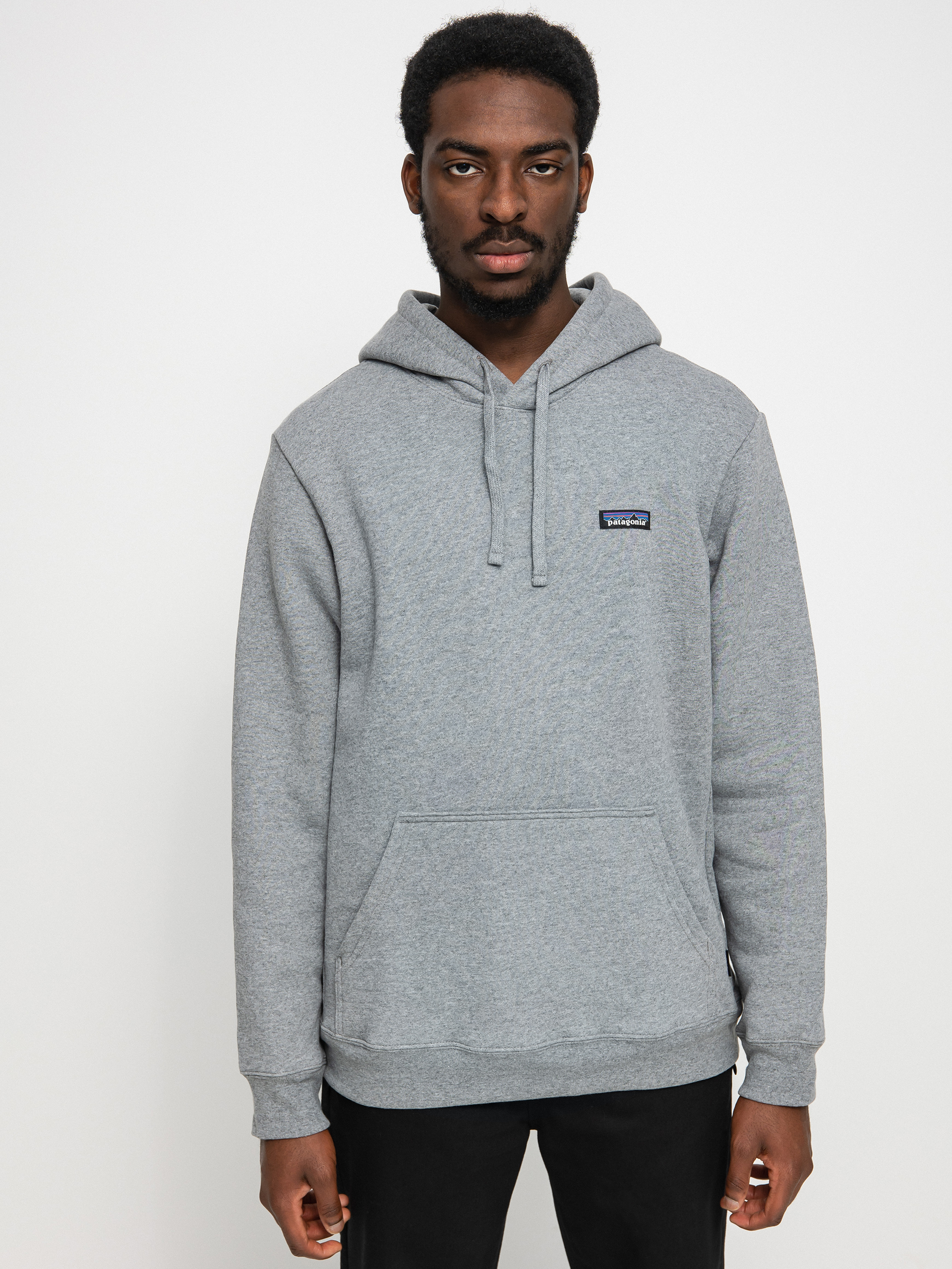 Mikina s kapucňou Patagonia Label Uprisal HD (gravel heather)