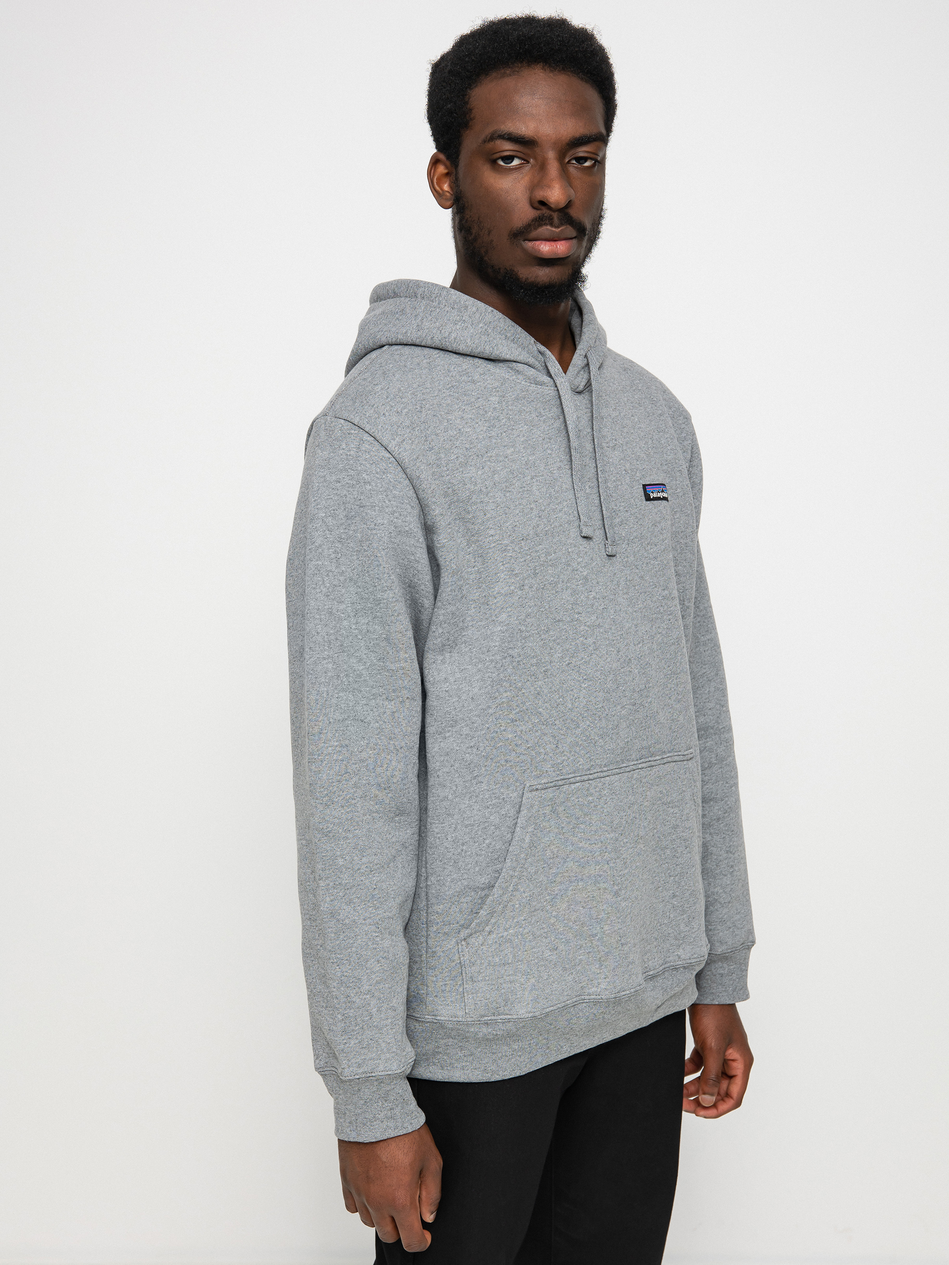 Mikina s kapucňou Patagonia Label Uprisal HD (gravel heather)