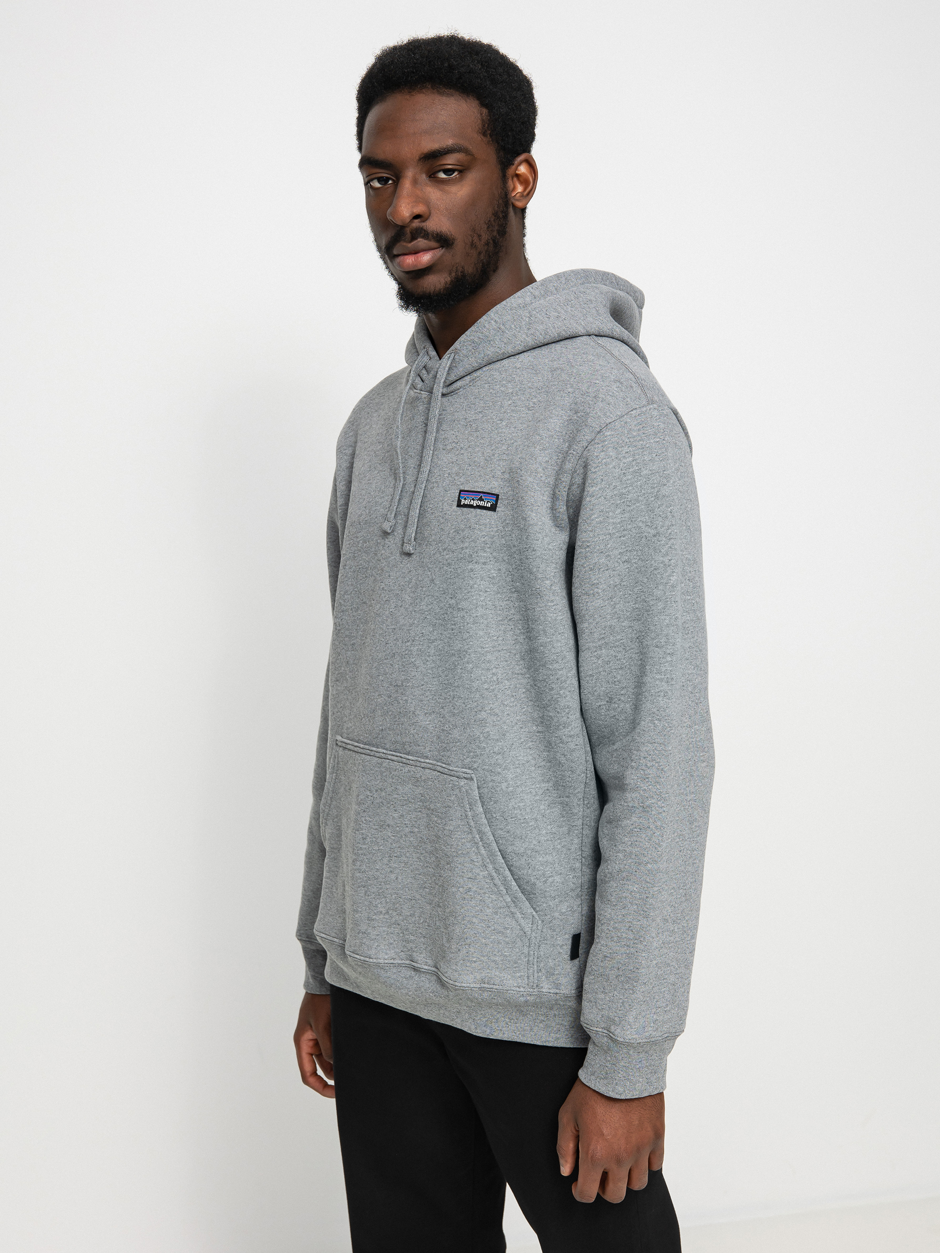 Mikina s kapucňou Patagonia Label Uprisal HD (gravel heather)