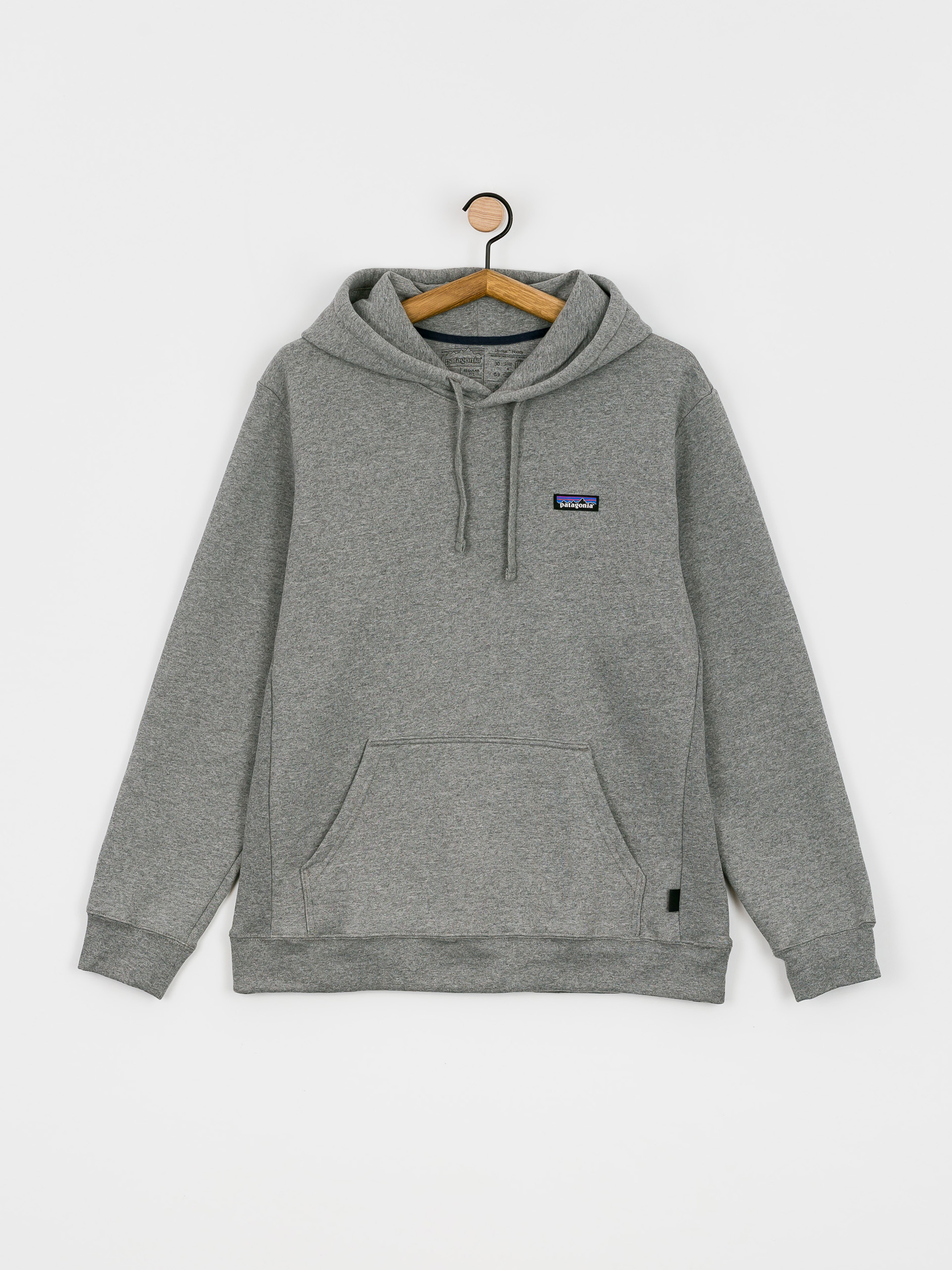 Mikina s kapucňou Patagonia Label Uprisal HD (gravel heather)