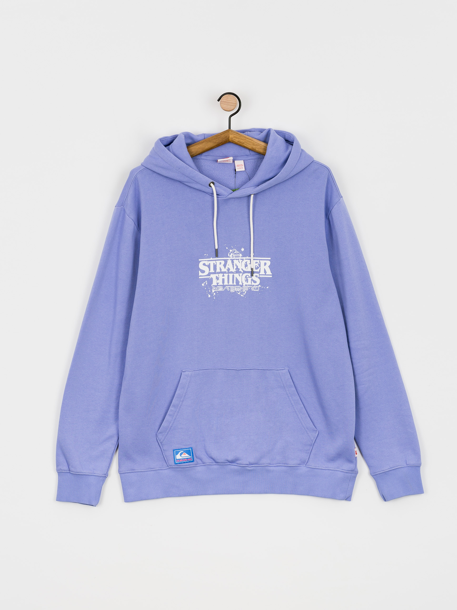 Mikina s kapucňou Quiksilver X Stranger Things Official Logo HD (jacaranda)