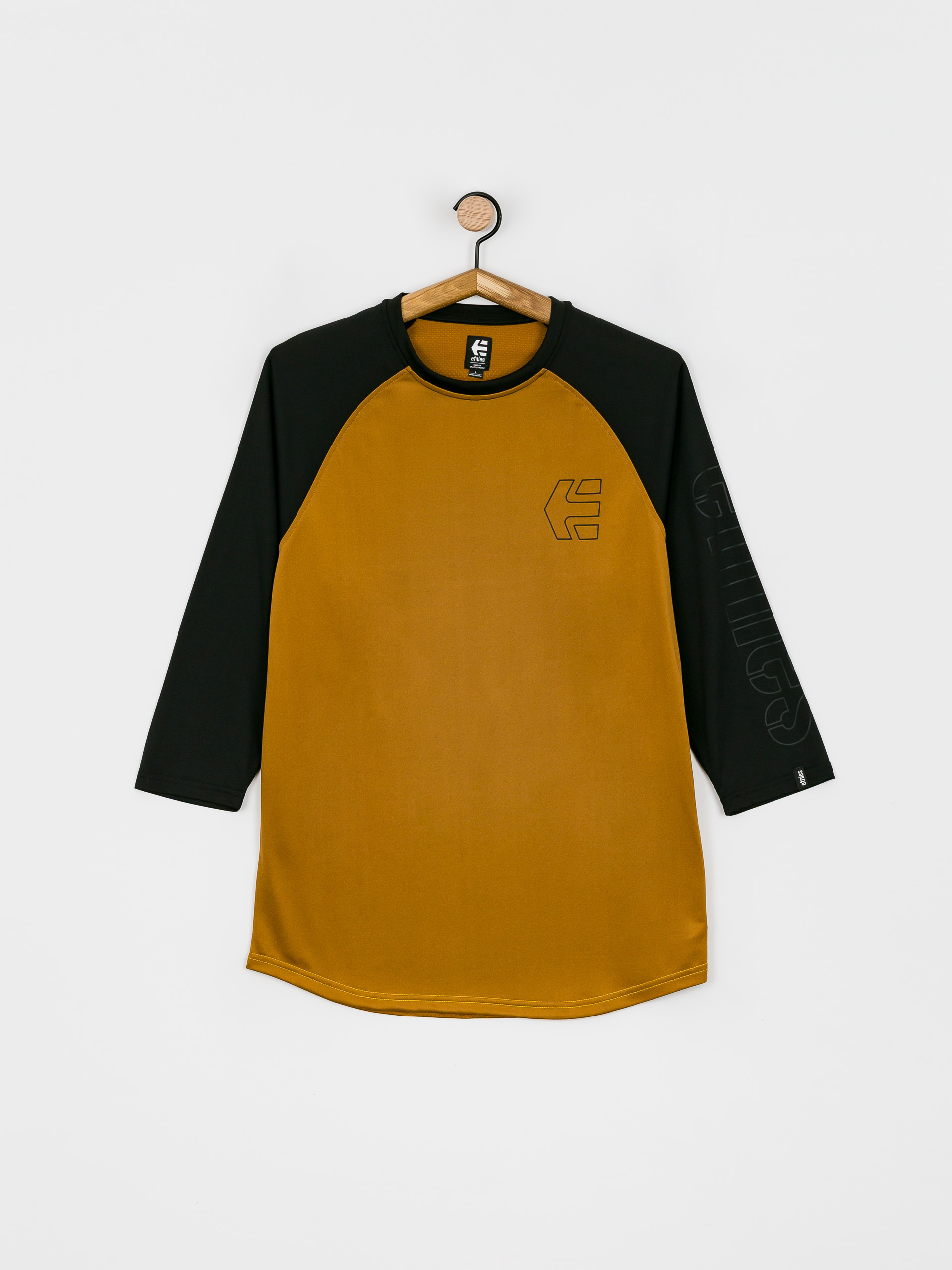 Triko Etnies San Juan Raglan (tobacco)