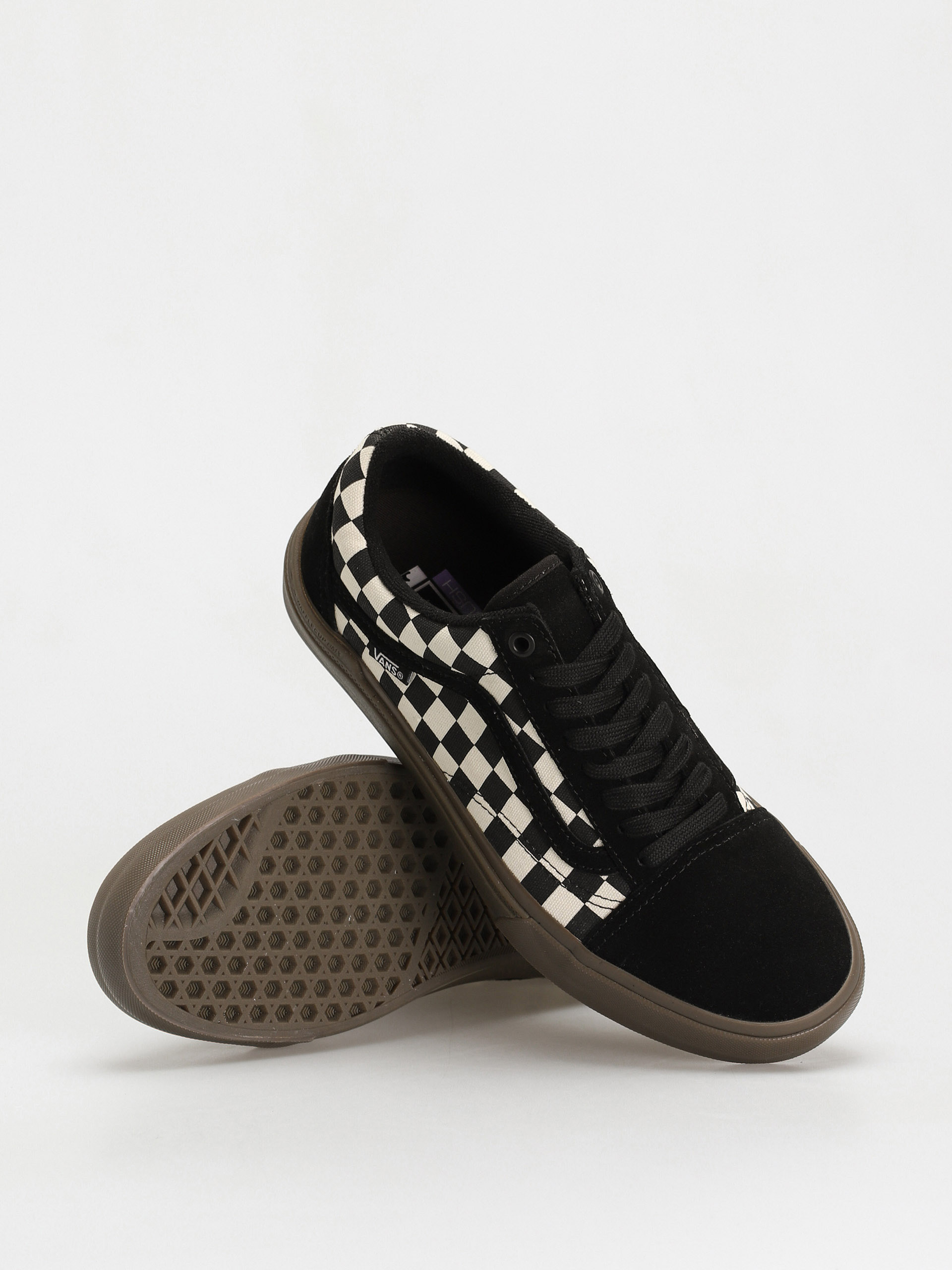 Topánky Vans Bmx Old Skool (checkerboard black/dark gum)