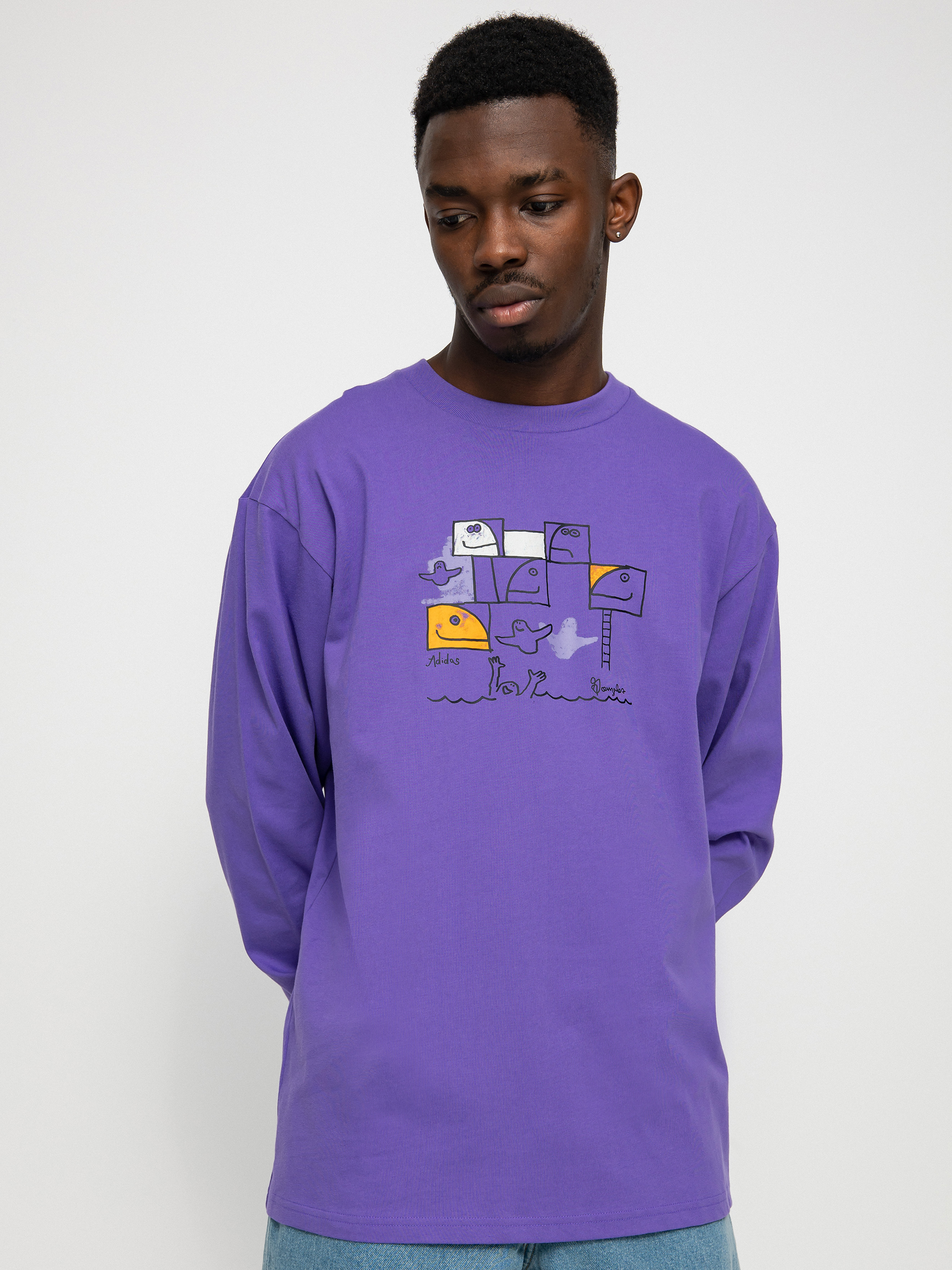 Triko adidas G Shmoo (purrus/multco)