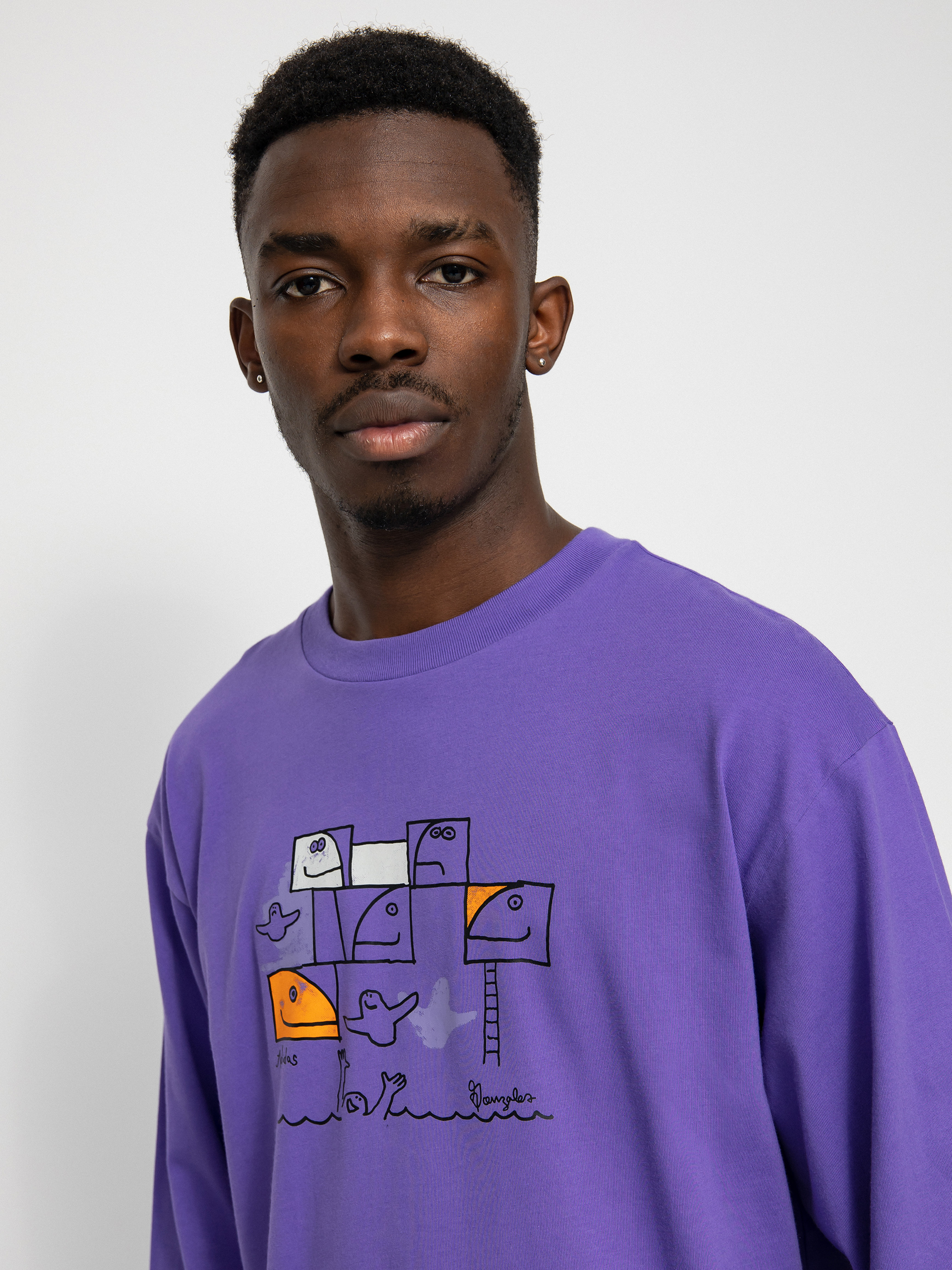 Triko adidas G Shmoo (purrus/multco)