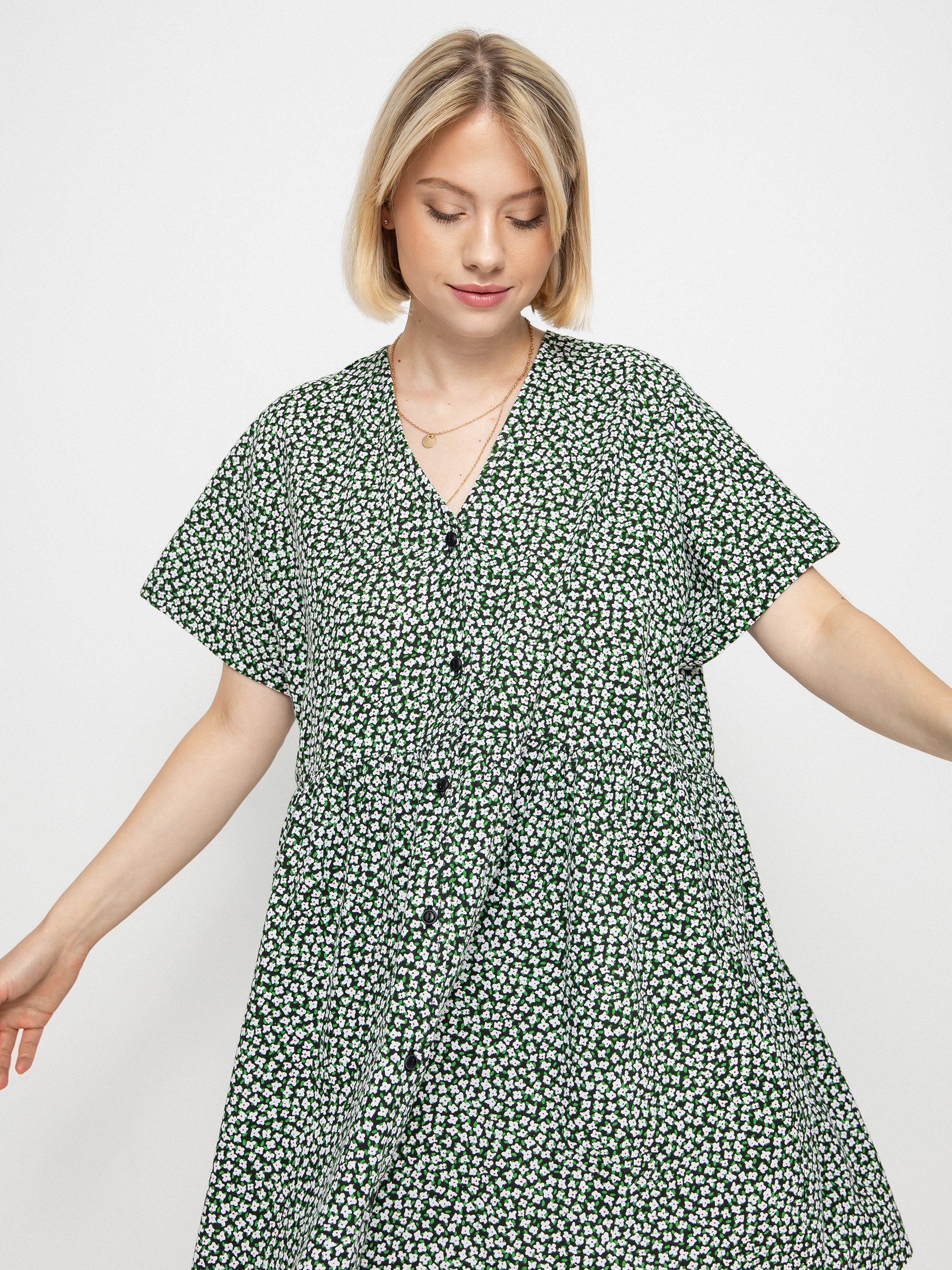 Šaty  Element Cinnamon Ctnc Wmn (white wildflowe)