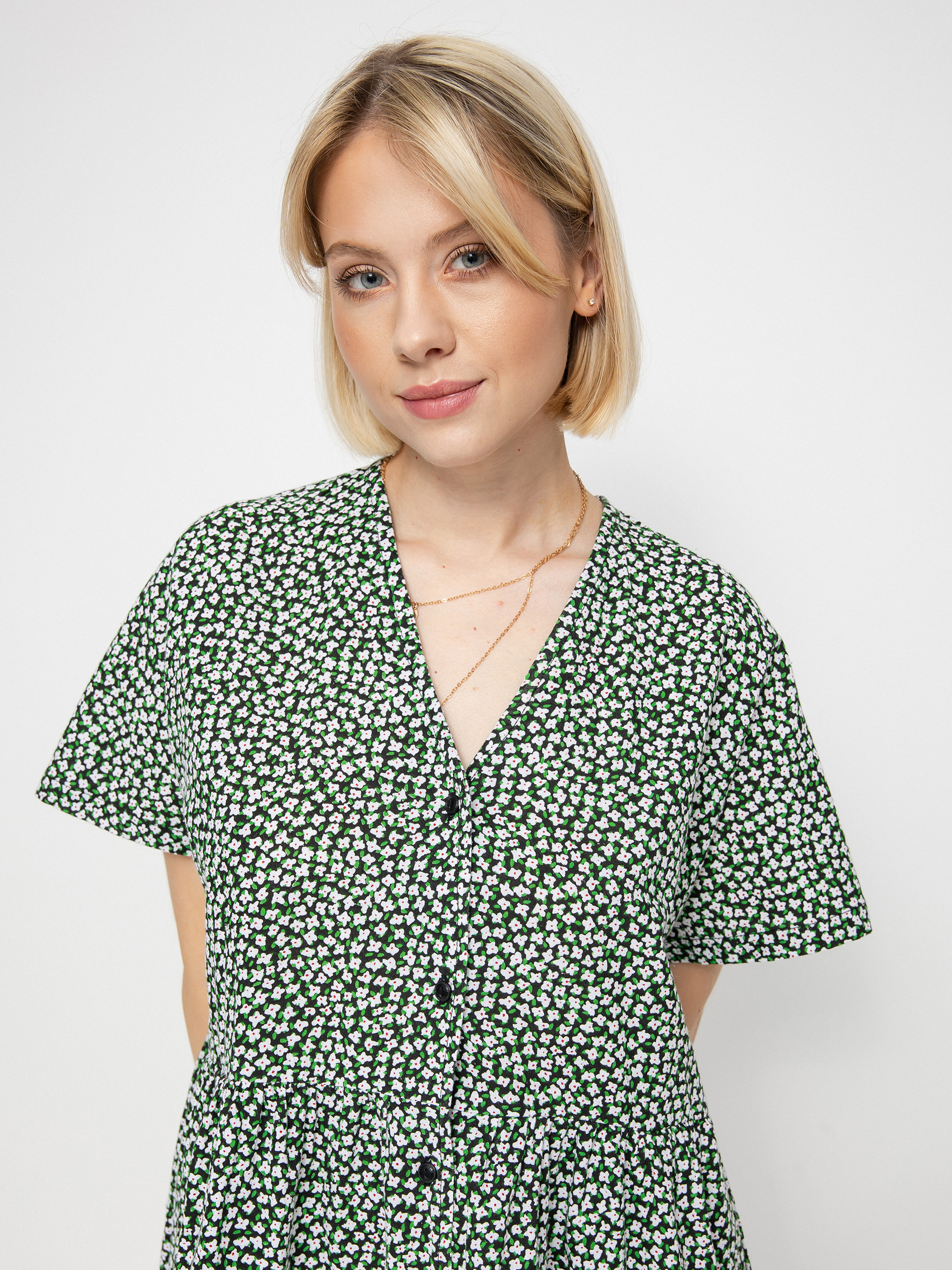 Šaty  Element Cinnamon Ctnc Wmn (white wildflowe)