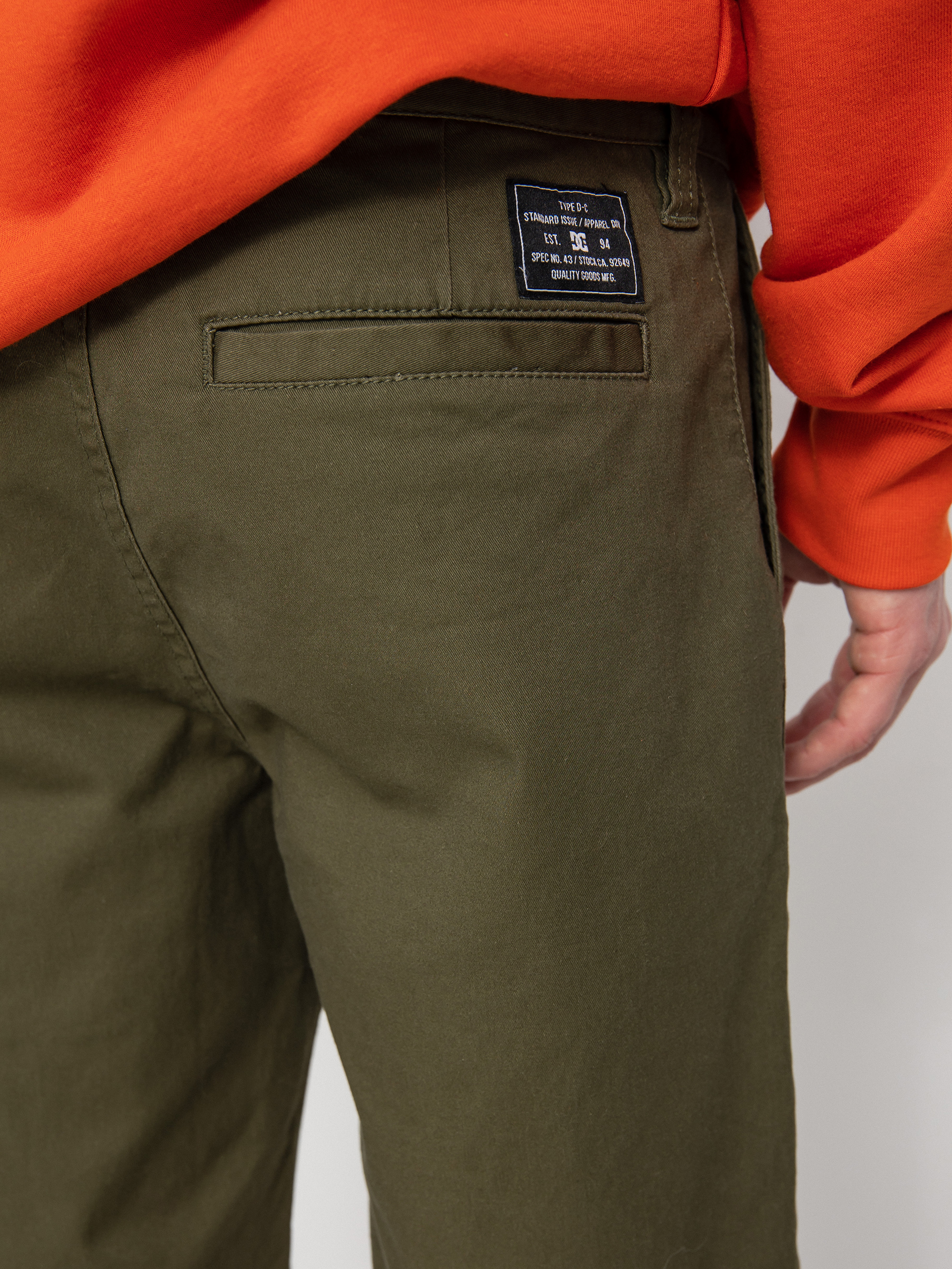 Kraťasy DC Worker Straight Chino (ivy green)