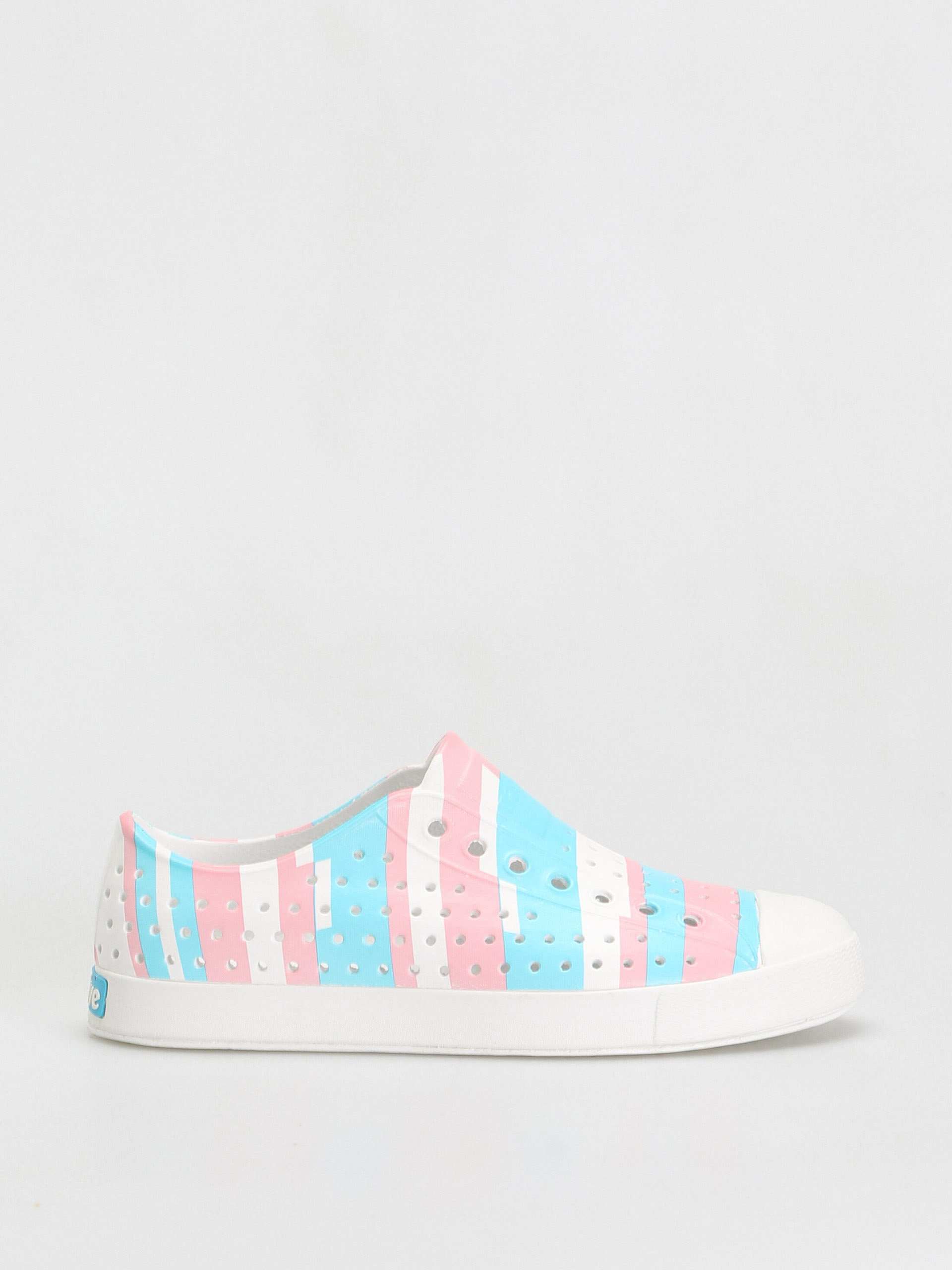 Topánky Native Jefferson Print (shell white/shell white/pastel multi stripe)