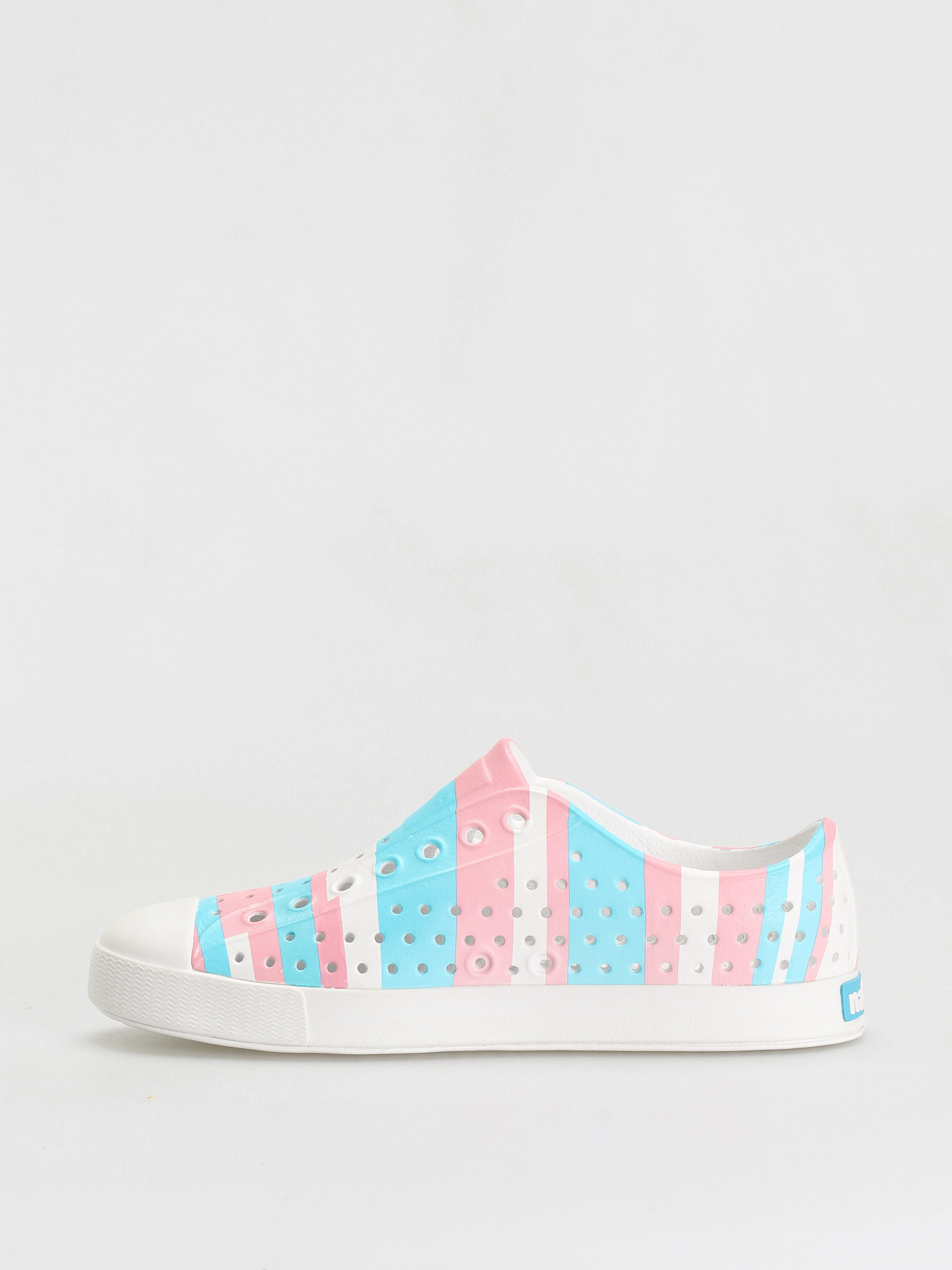 Topánky Native Jefferson Print (shell white/shell white/pastel multi stripe)
