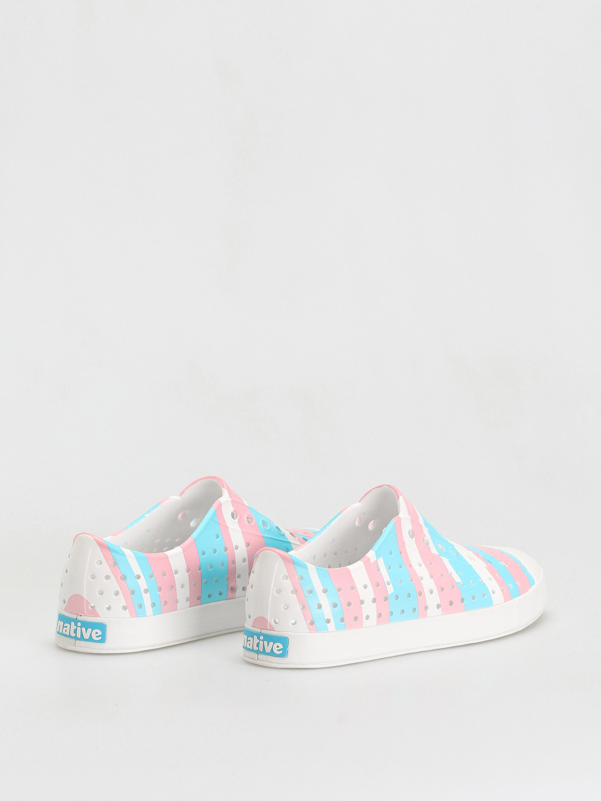 Topánky Native Jefferson Print (shell white/shell white/pastel multi stripe)