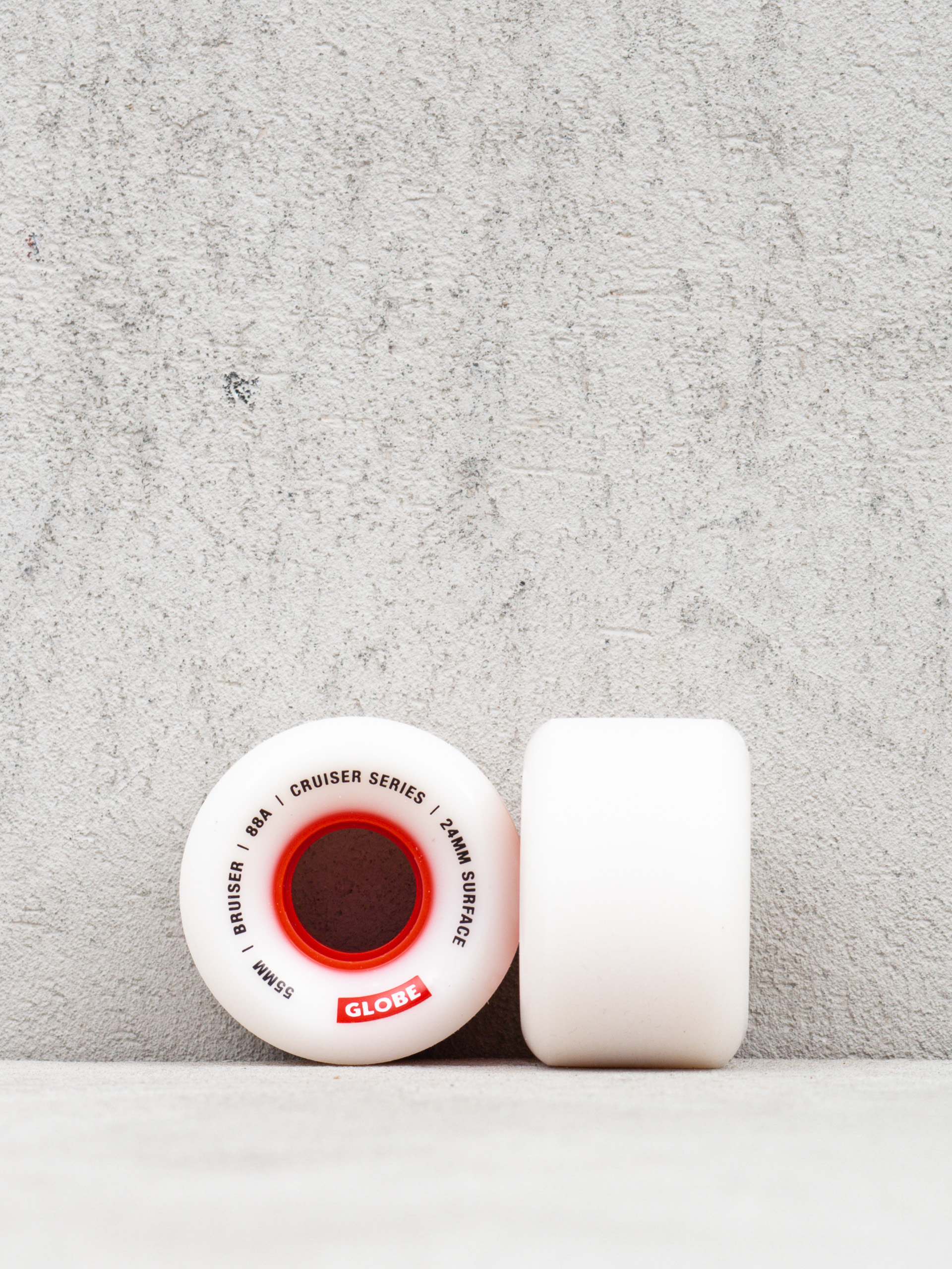 Kolieska Globe Bruiser (white/red)