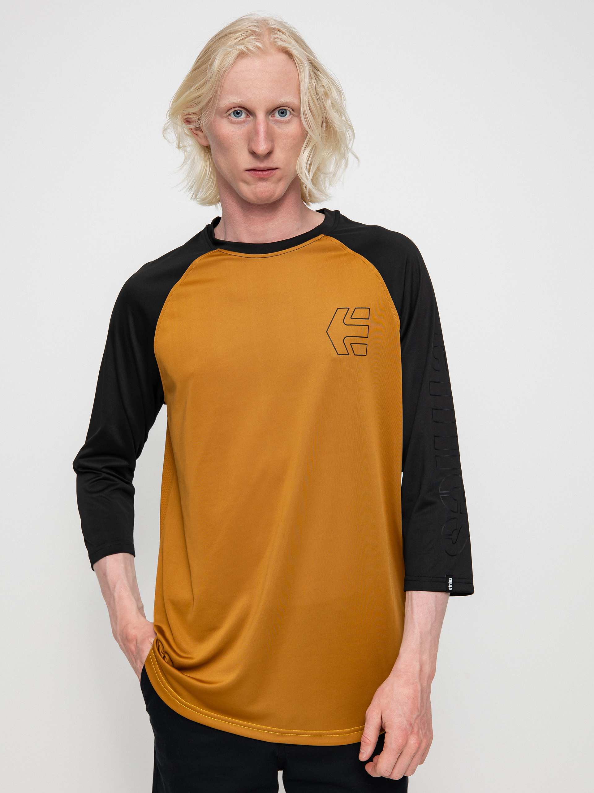 Triko Etnies San Juan Raglan (tobacco)