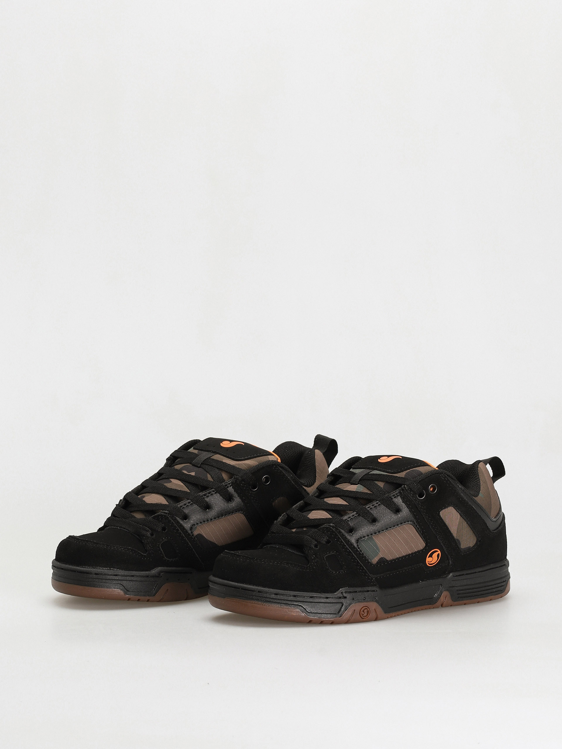 Topánky DVS Gambol (black camo orange nubuck)