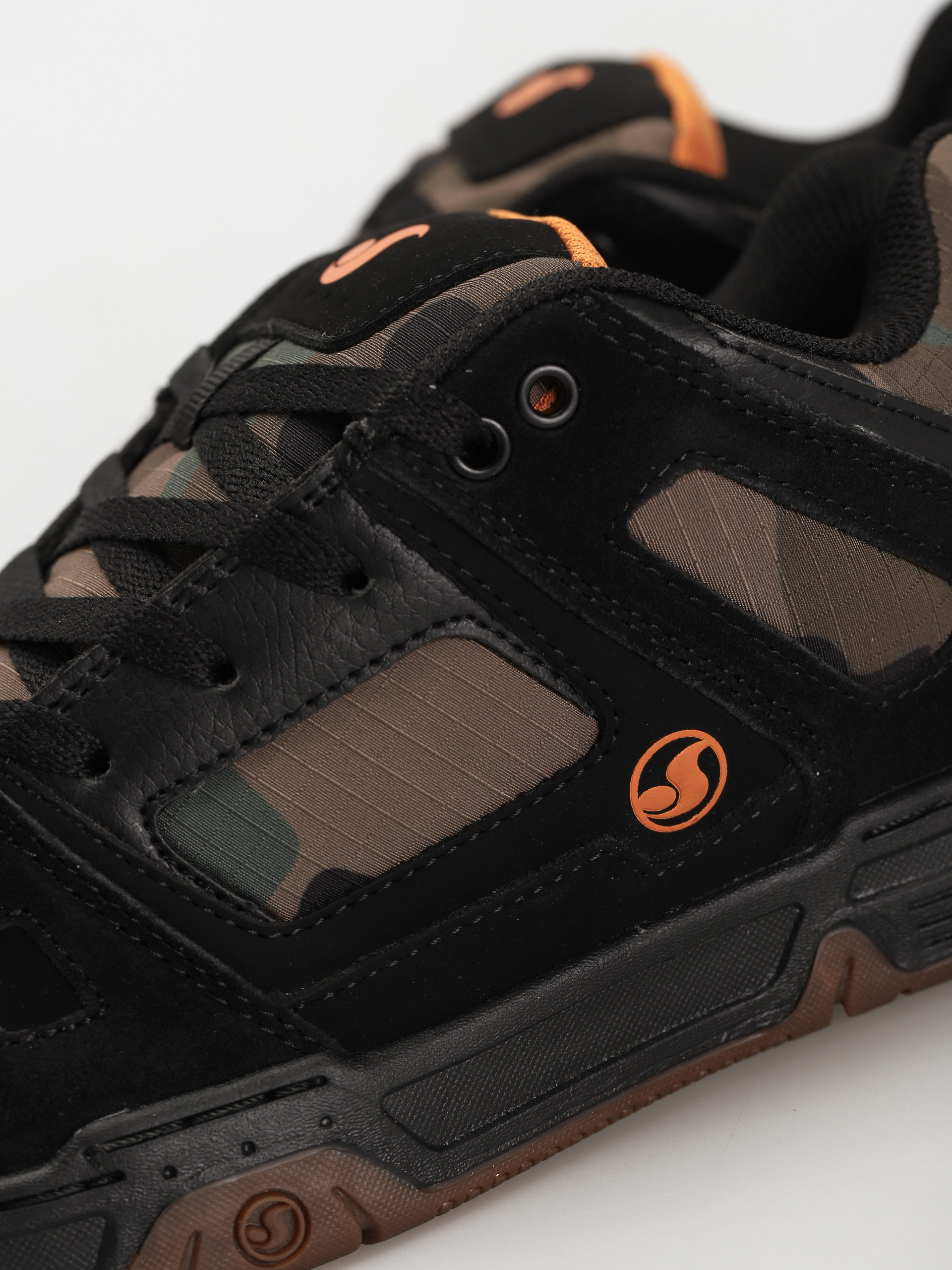 Topánky DVS Gambol (black camo orange nubuck)