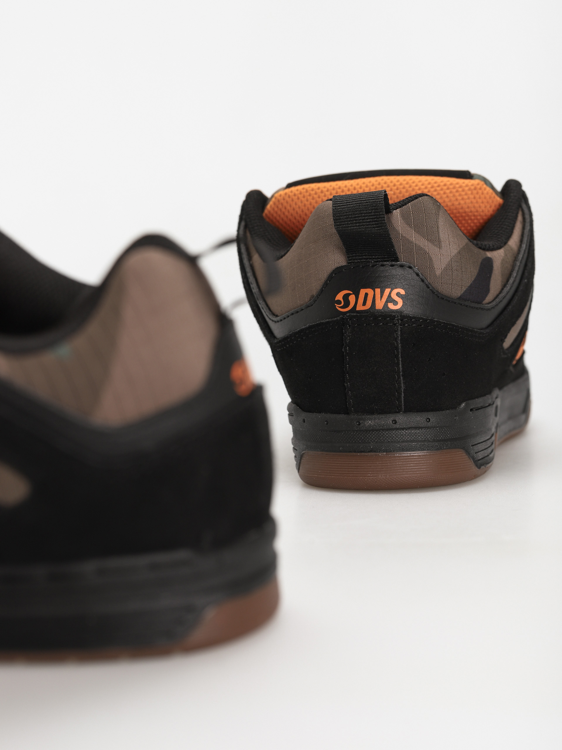Topánky DVS Gambol (black camo orange nubuck)