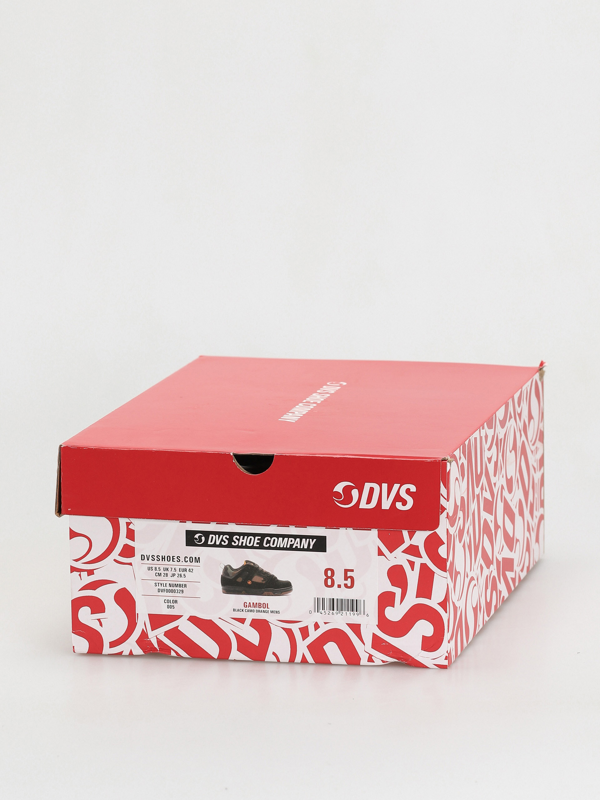 Topánky DVS Gambol (black camo orange nubuck)