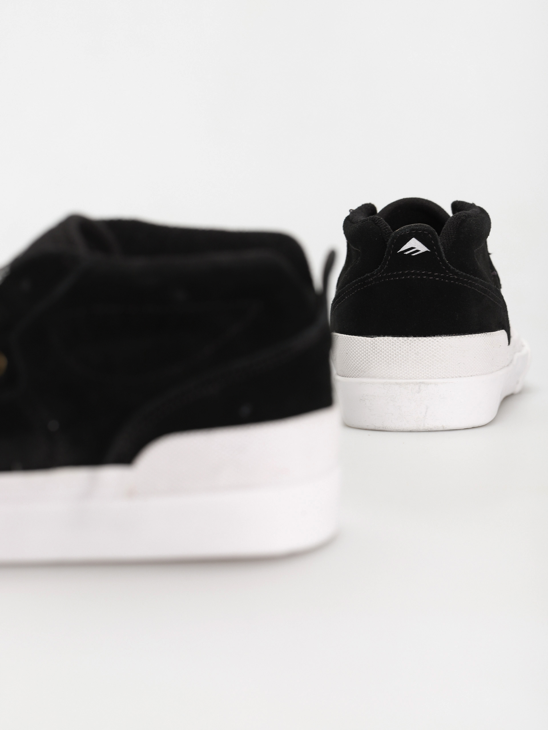 Topánky Emerica Pillar Youth (black/white/gold)