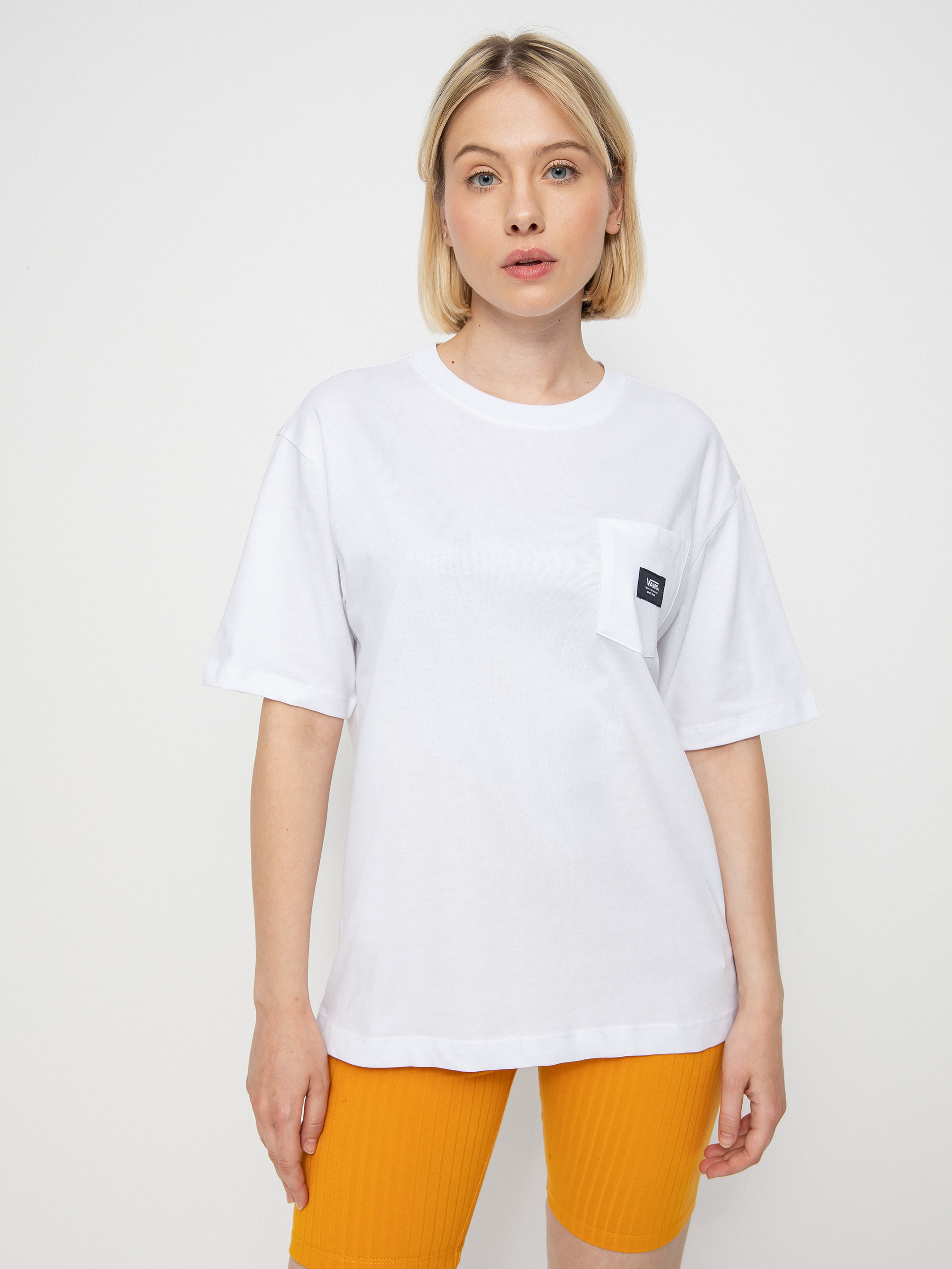 Tričko Vans Patched Up Pocket Wmn (white)