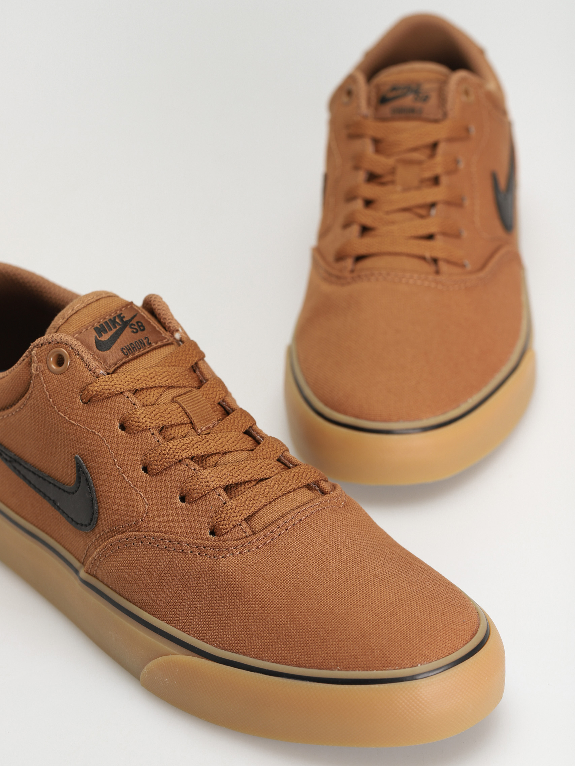 Topánky Nike SB Chron 2 Canvas (ale brown/black ale brown)