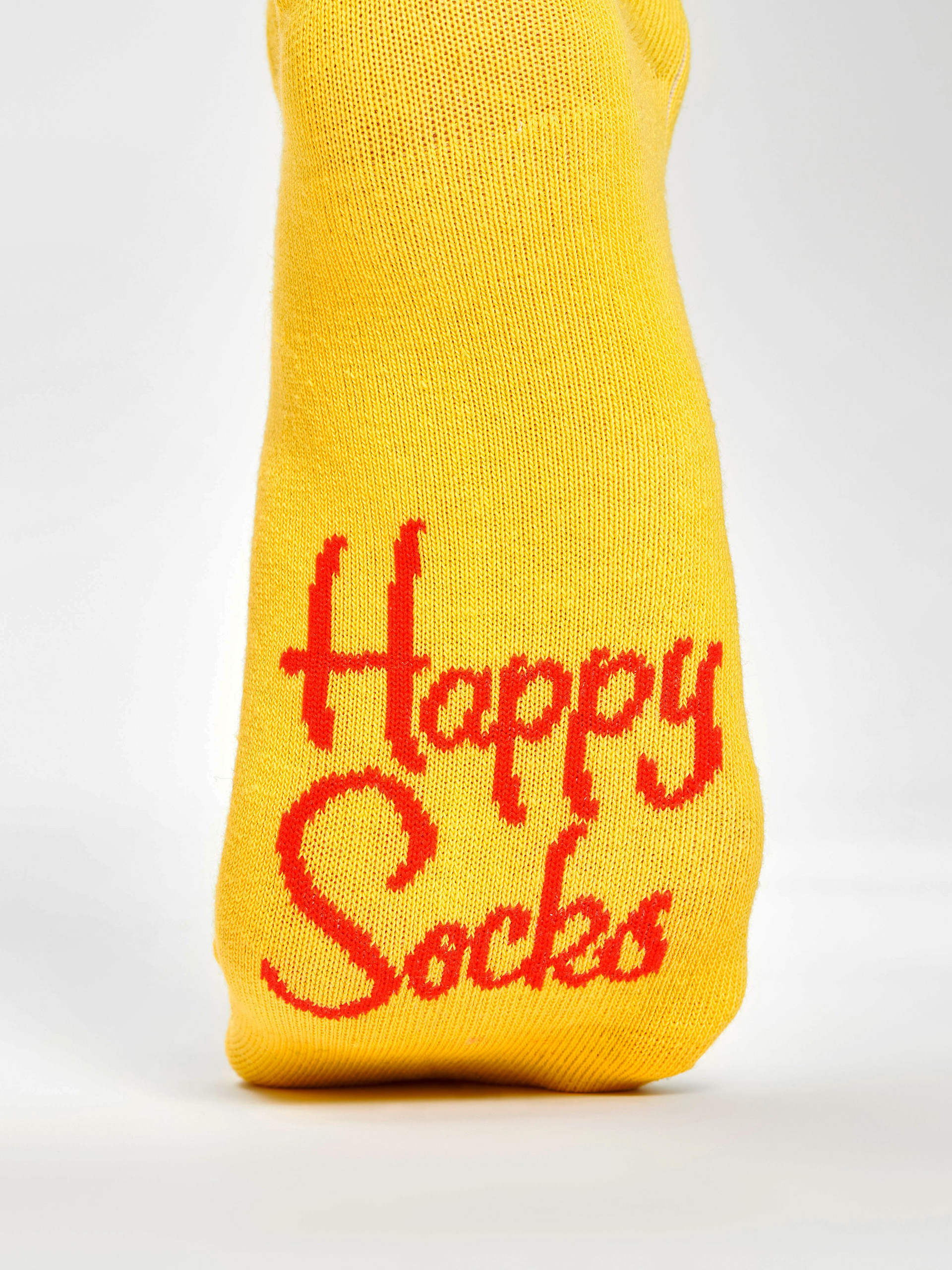 Ponožky Happy Socks Solid Rib (yellow)