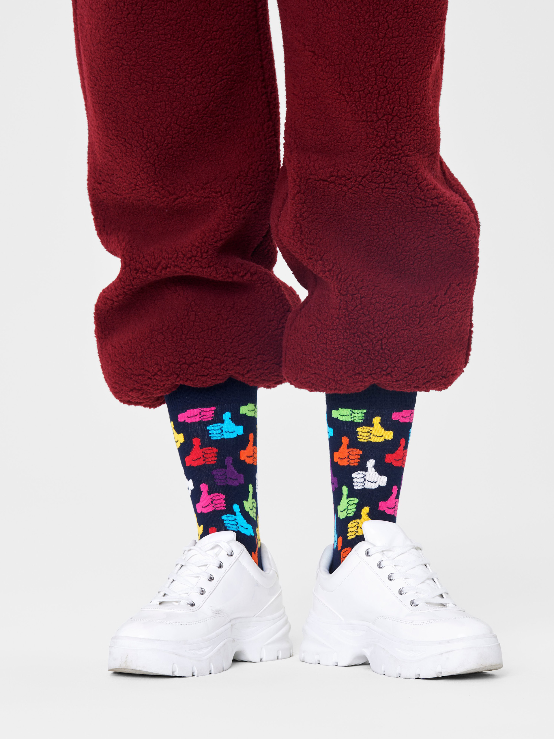 Ponožky Happy Socks Thumbs Up (navy)