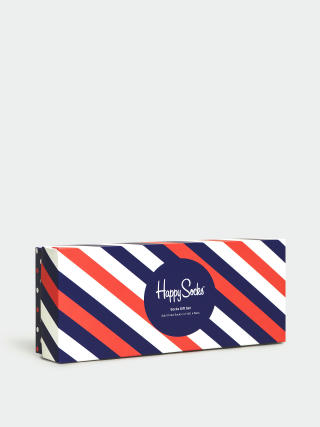 Ponožky Happy Socks 4 Pack Classic Gift Set (navy/white)