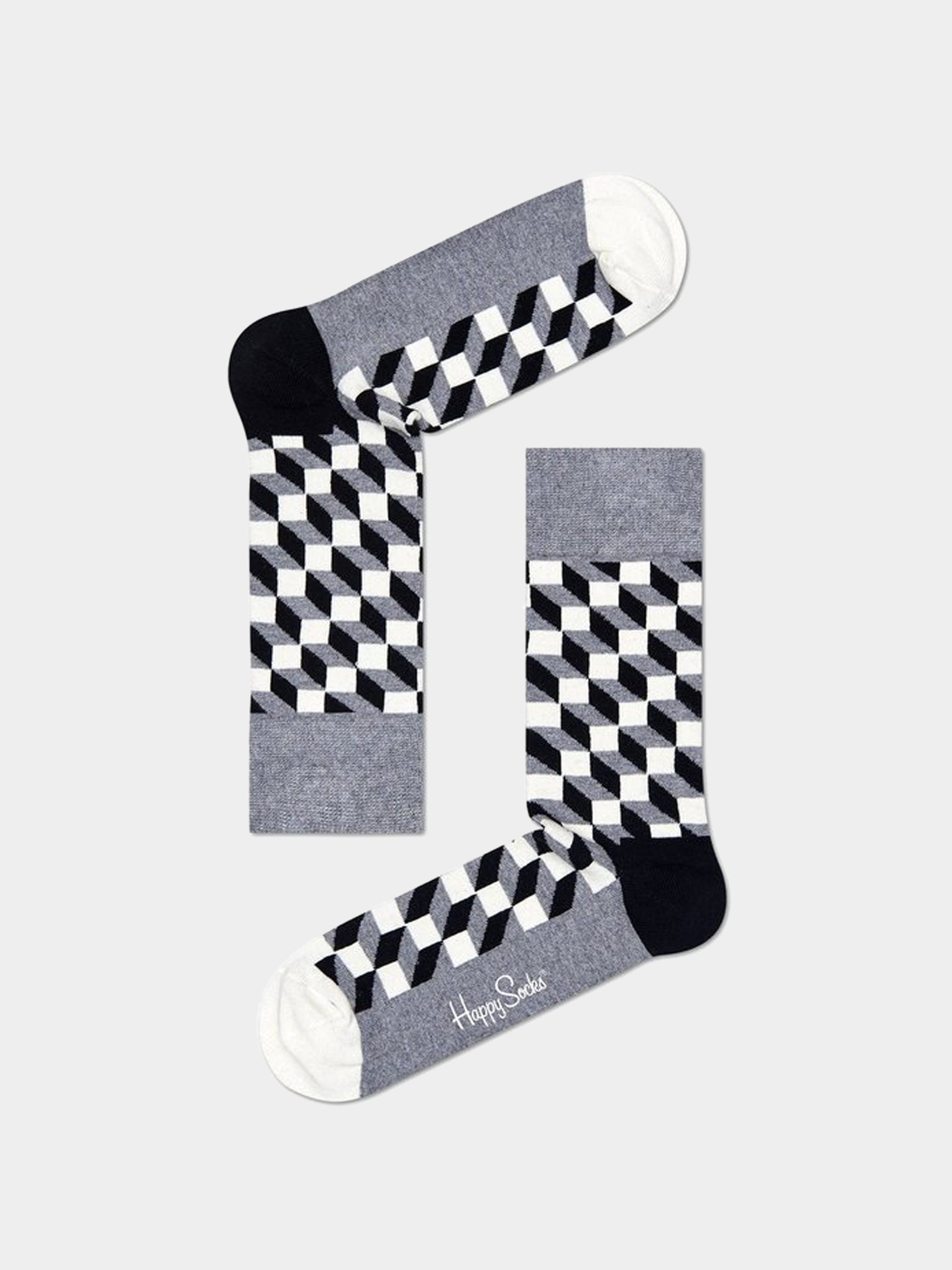 Ponožky Happy Socks 4 Pack Classic Gift Set (black/white)