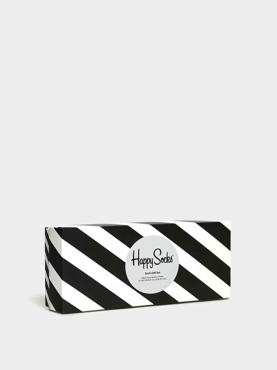 Ponožky Happy Socks 4 Pack Classic Gift Set (black/white)
