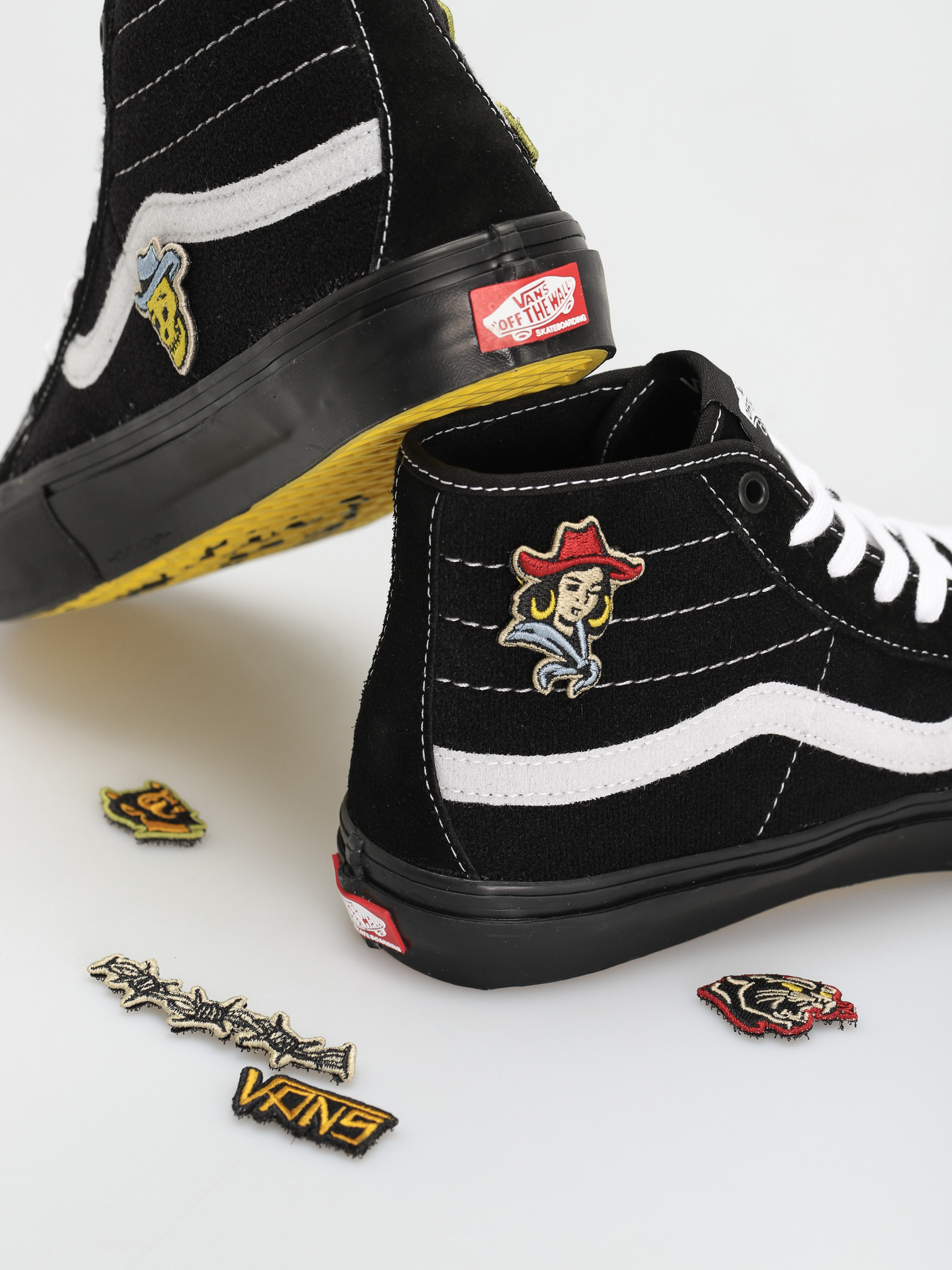 Topánky Vans Skate Sk8 Hi Decon (elijah berle black/black)