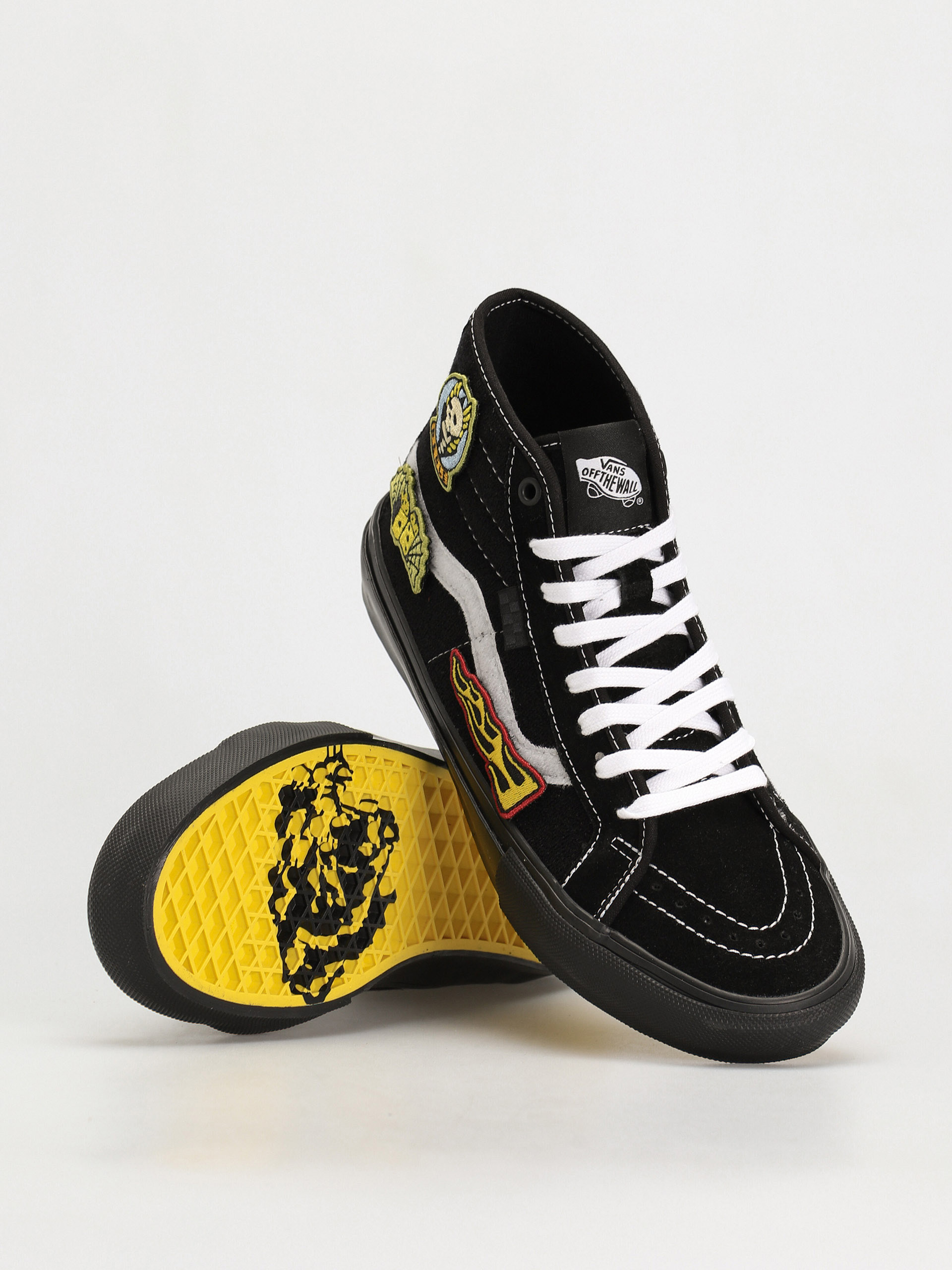 Topánky Vans Skate Sk8 Hi Decon (elijah berle black/black)