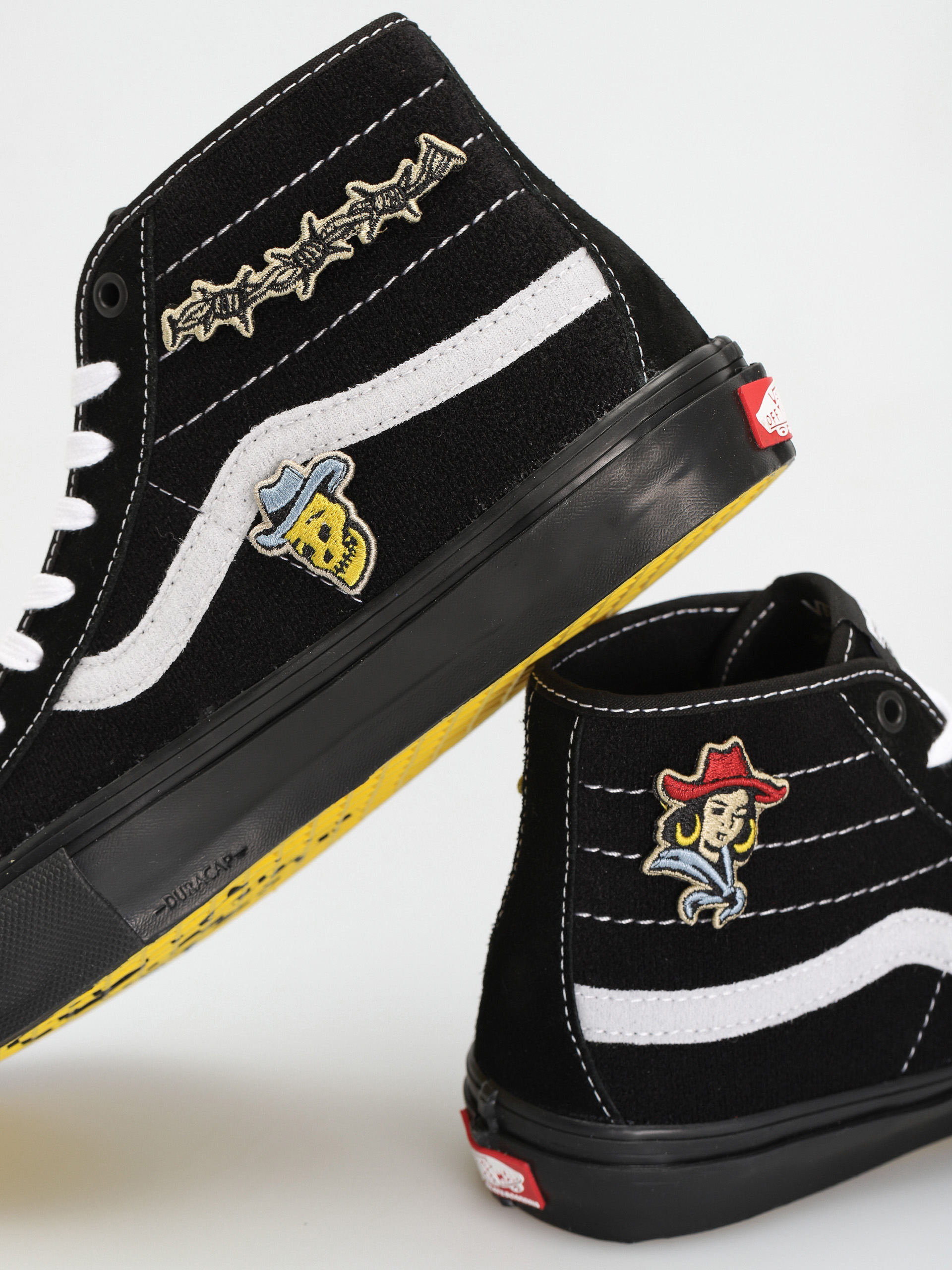Topánky Vans Skate Sk8 Hi Decon (elijah berle black/black)
