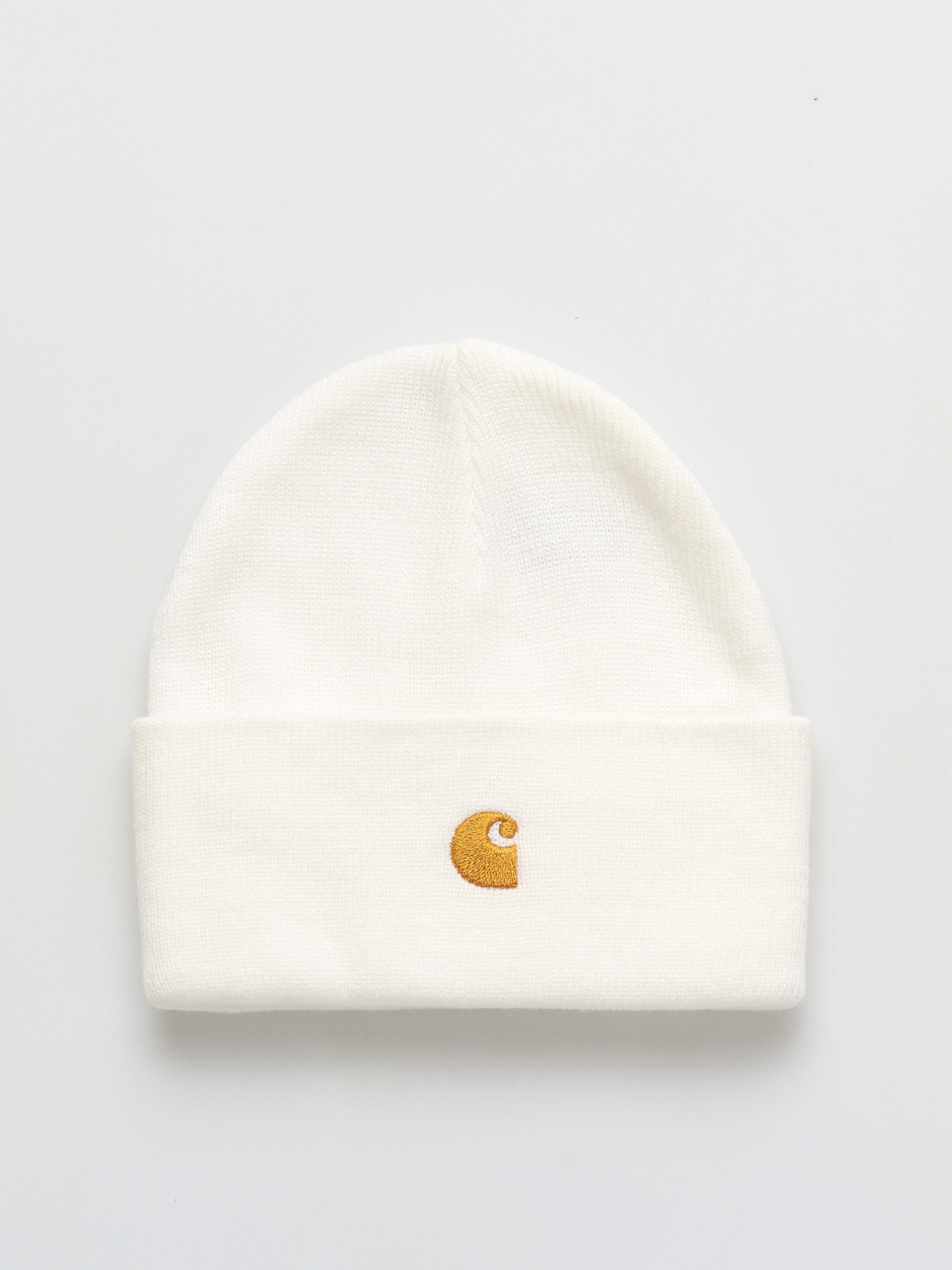 Čiapka Carhartt WIP Chase (white/gold)