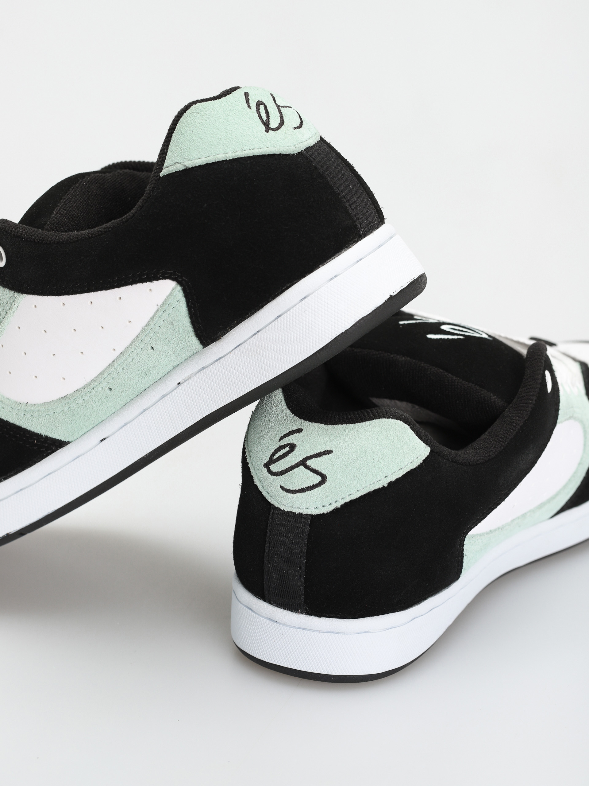 Topánky eS Accel Og (black/white/turquoise)